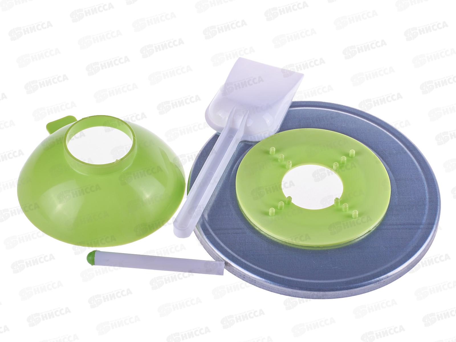 Набор для консервирования 5предметов (стерилизатор для банок, насадка для стерилизатора под различный диаметр горлышка банок, воронка с широким горлом, магнитная палочка для стерилизации крышек, совок для сыпучих продуктов *45