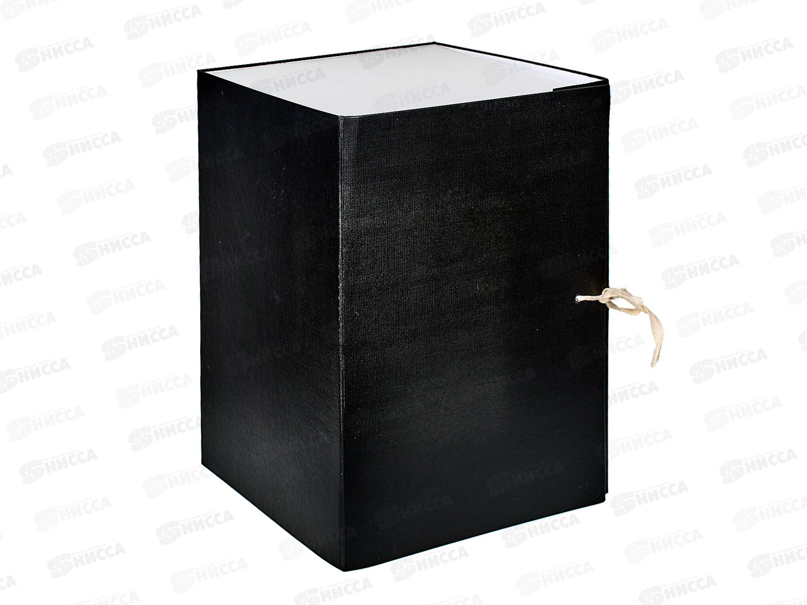 Папка арх. 20см Lamark складн.б/в.,черн, 0120 *25