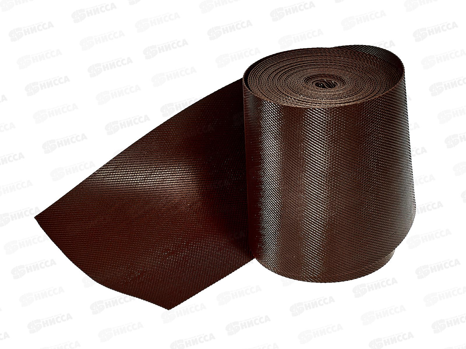 Лента бордюрная 15см*9м коричневая