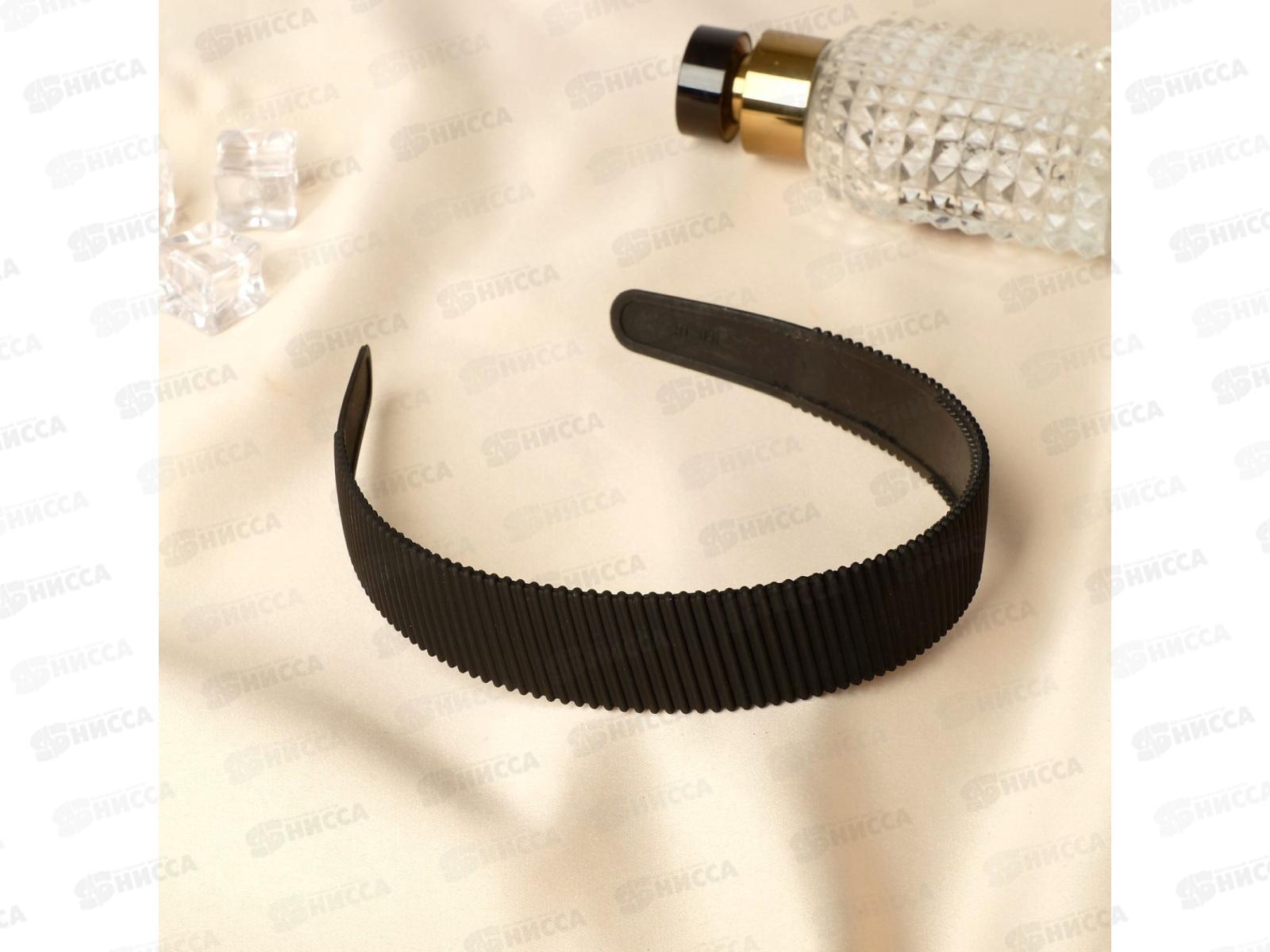 Ободок   для волос &quotЭмма&quot полоски 2,5см микс 9498204 *12