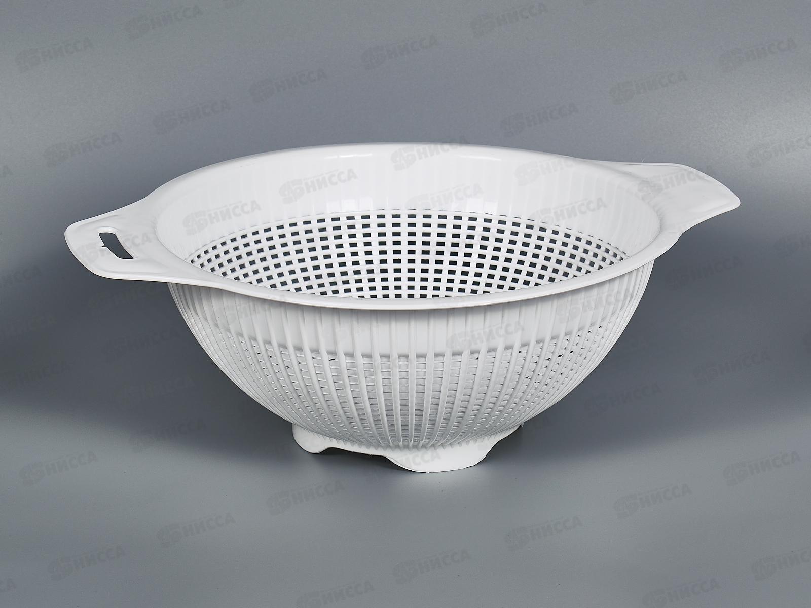 Дуршлаг круглый d=25см белый 9147 *60  МП