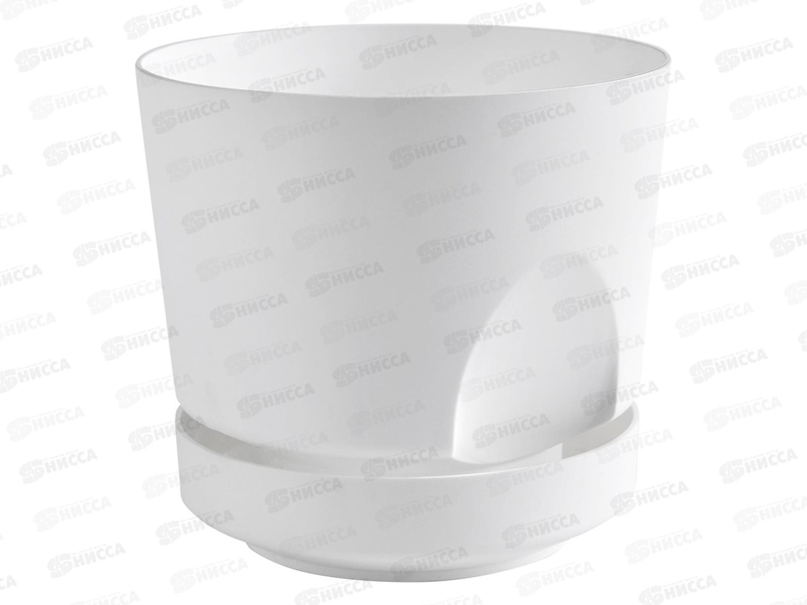 Кашпо &quotТренд&quot 0,8л Белый КШ-4160 *27