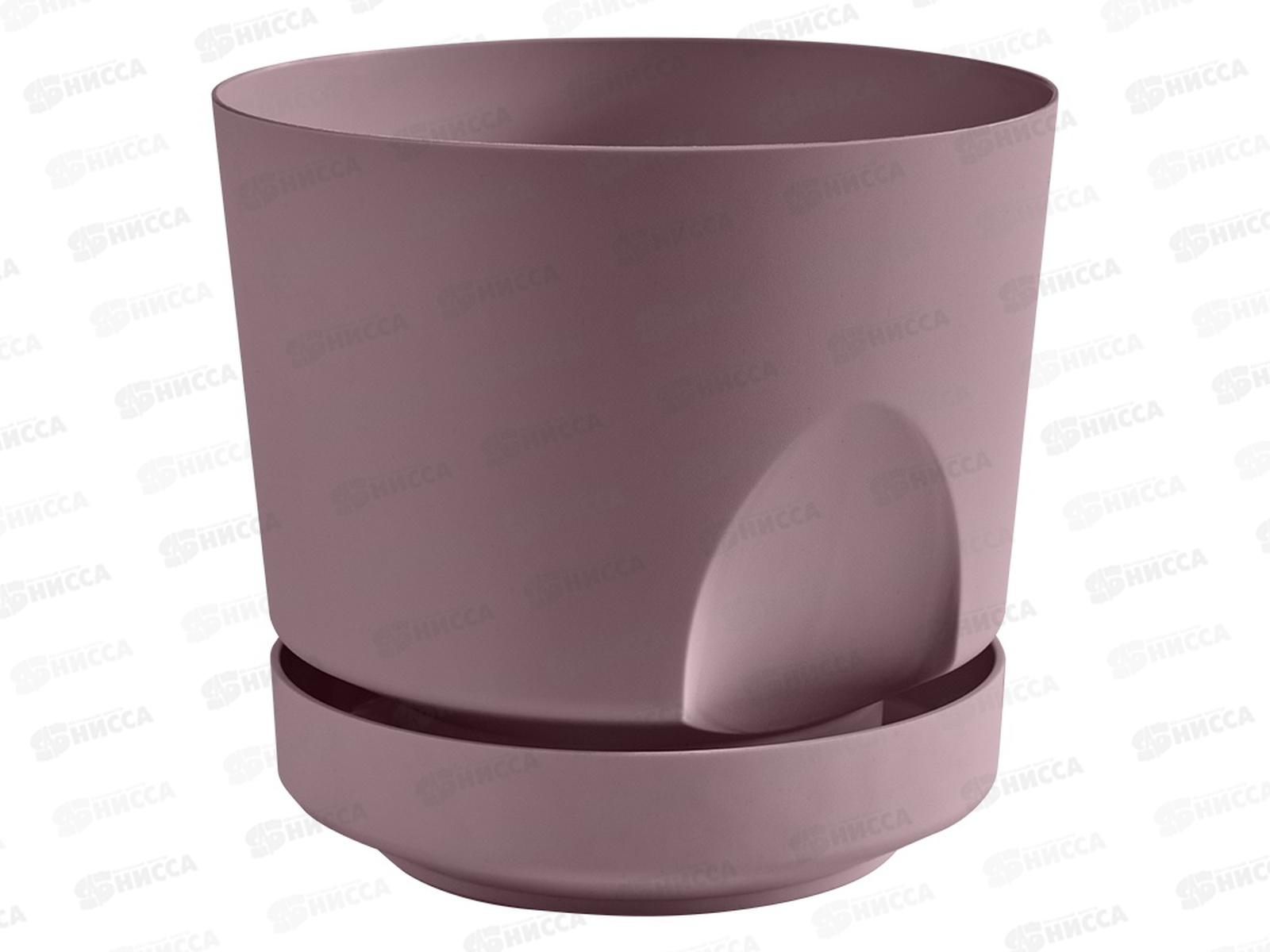 Кашпо &quotТренд&quot 0,8л Пыльная роза КШ-4102 *27