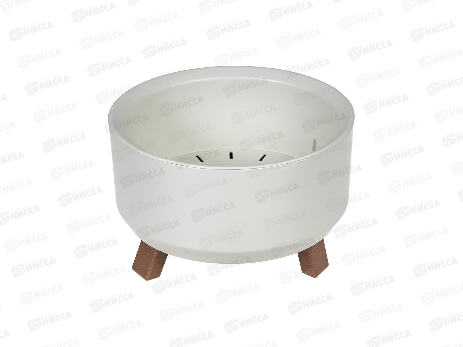 Кашпо &quotГрация прайм&quot 0,7л Айвори КШ-4311 *12