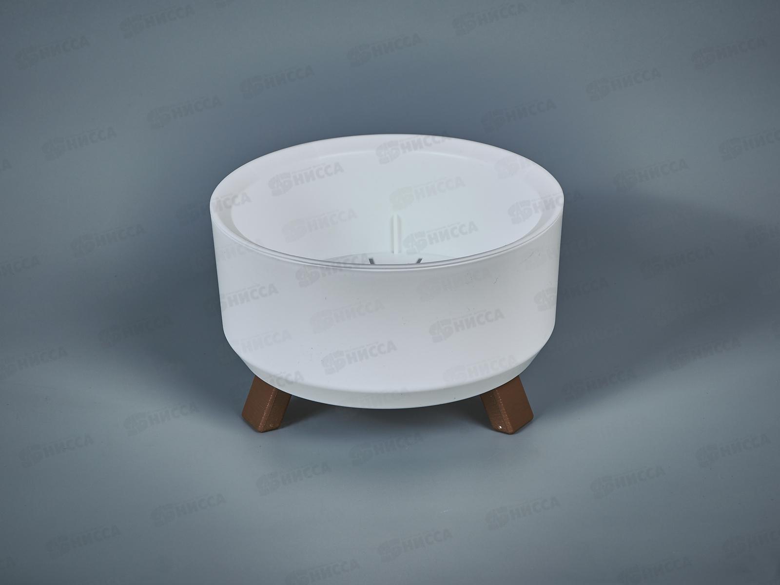 Кашпо &quotГрация прайм&quot 0,7л Белый КШ-4399 *12