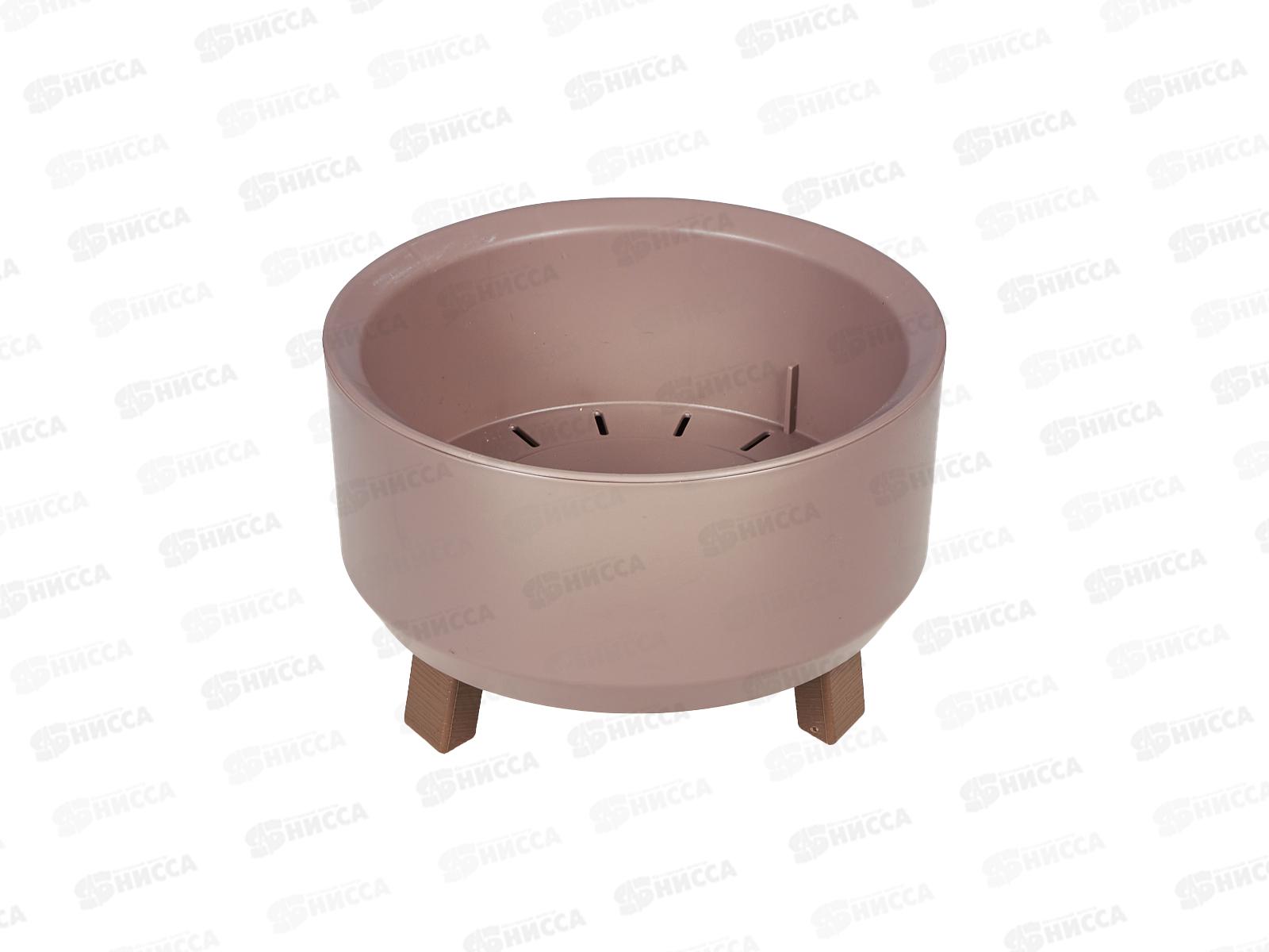 Кашпо &quotГрация прайм&quot 0,7л Пудровый КШ-4298 *12