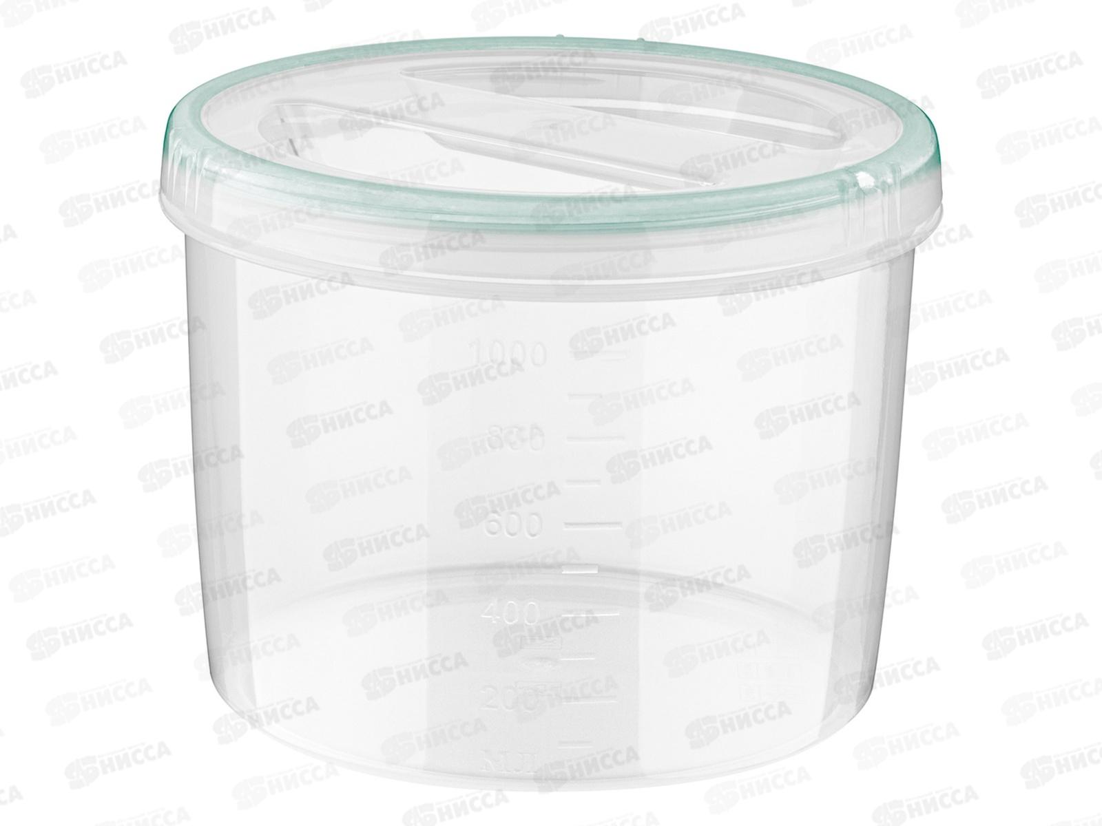 Банка 1,2л "Винтаж" светло-голубой 431148731 *12 БП