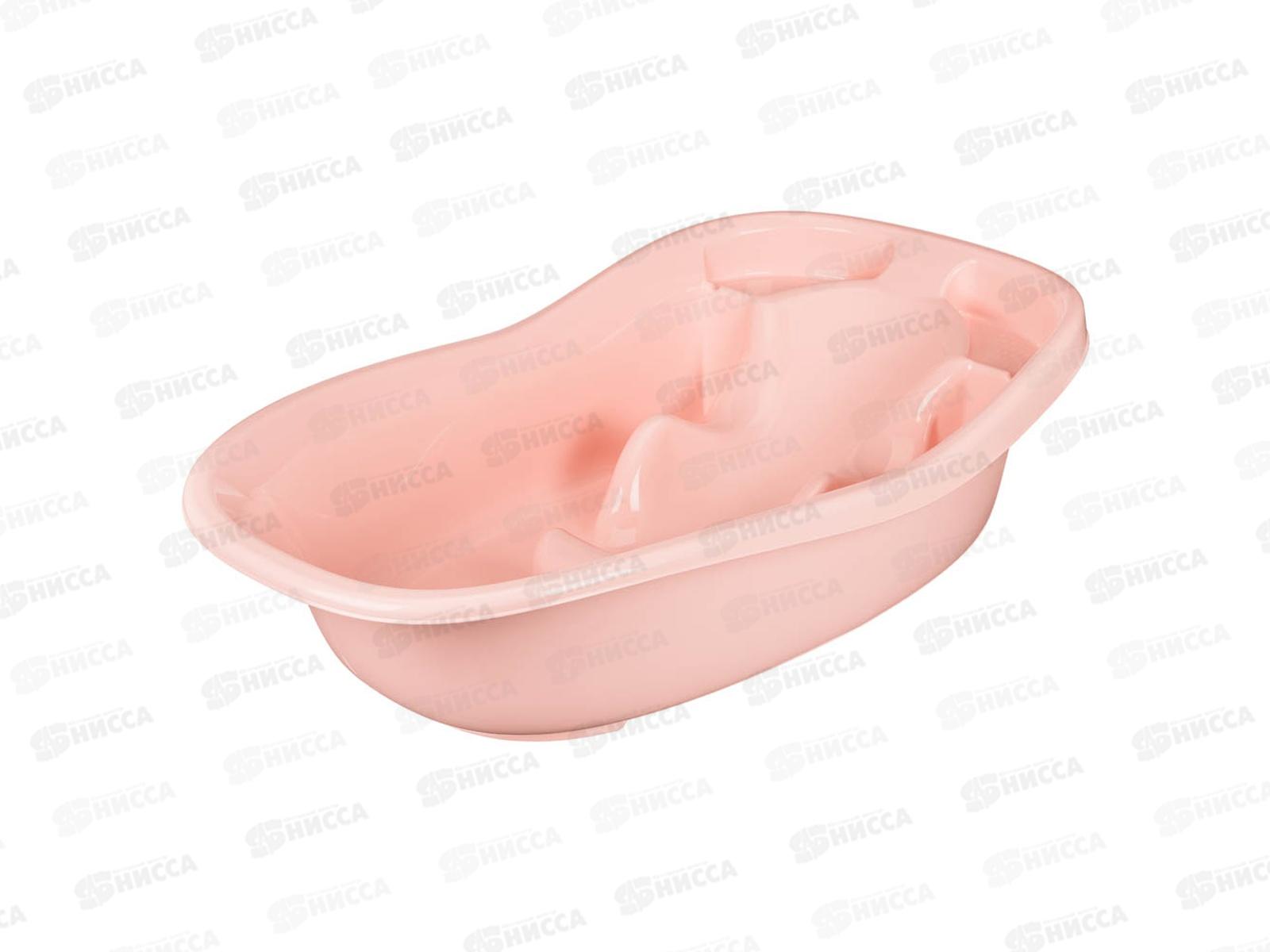 Ванна детская 38л 910*515*246мм со сливом Св-розовый 431315533 *5 БП