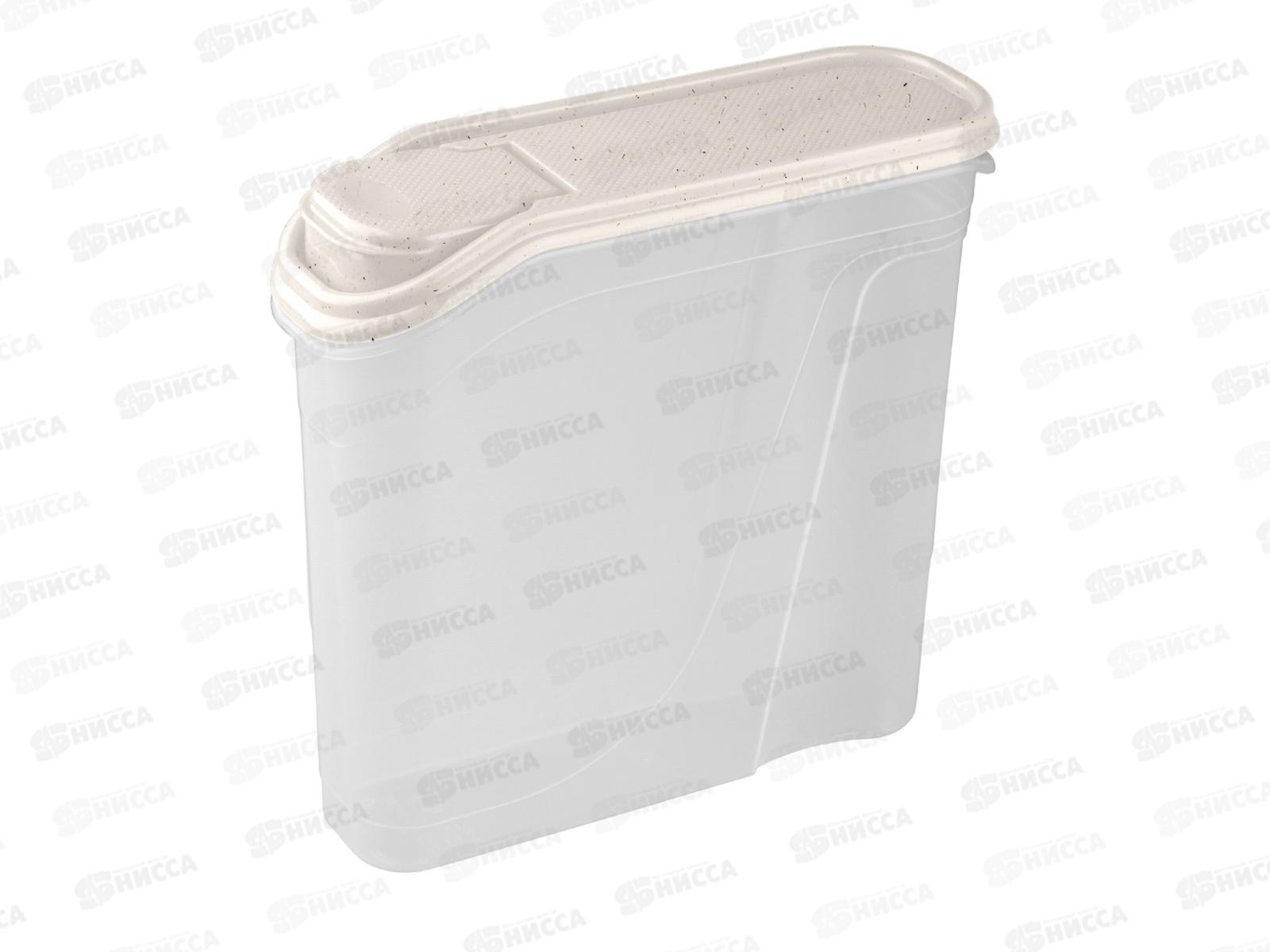 Емкость для сыпучих продуктов 2л Бежевый флэк 431221935  *24 БП