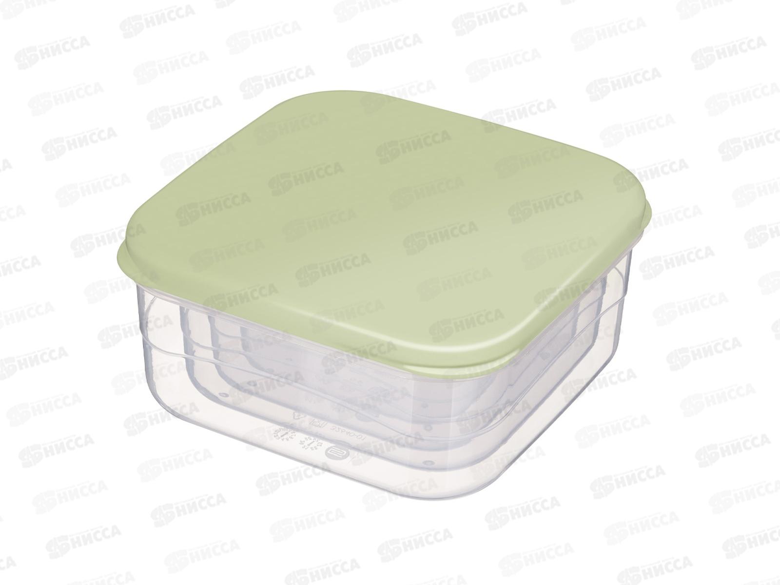 Комплект контейнеров для продуктов 4шт Зеленый 433124409 *12  БП