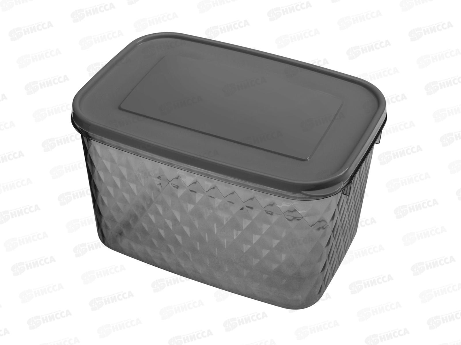 Контейнер для заморозки &quotКристалл&quot 1,7л Черный 433142013 *20 БП