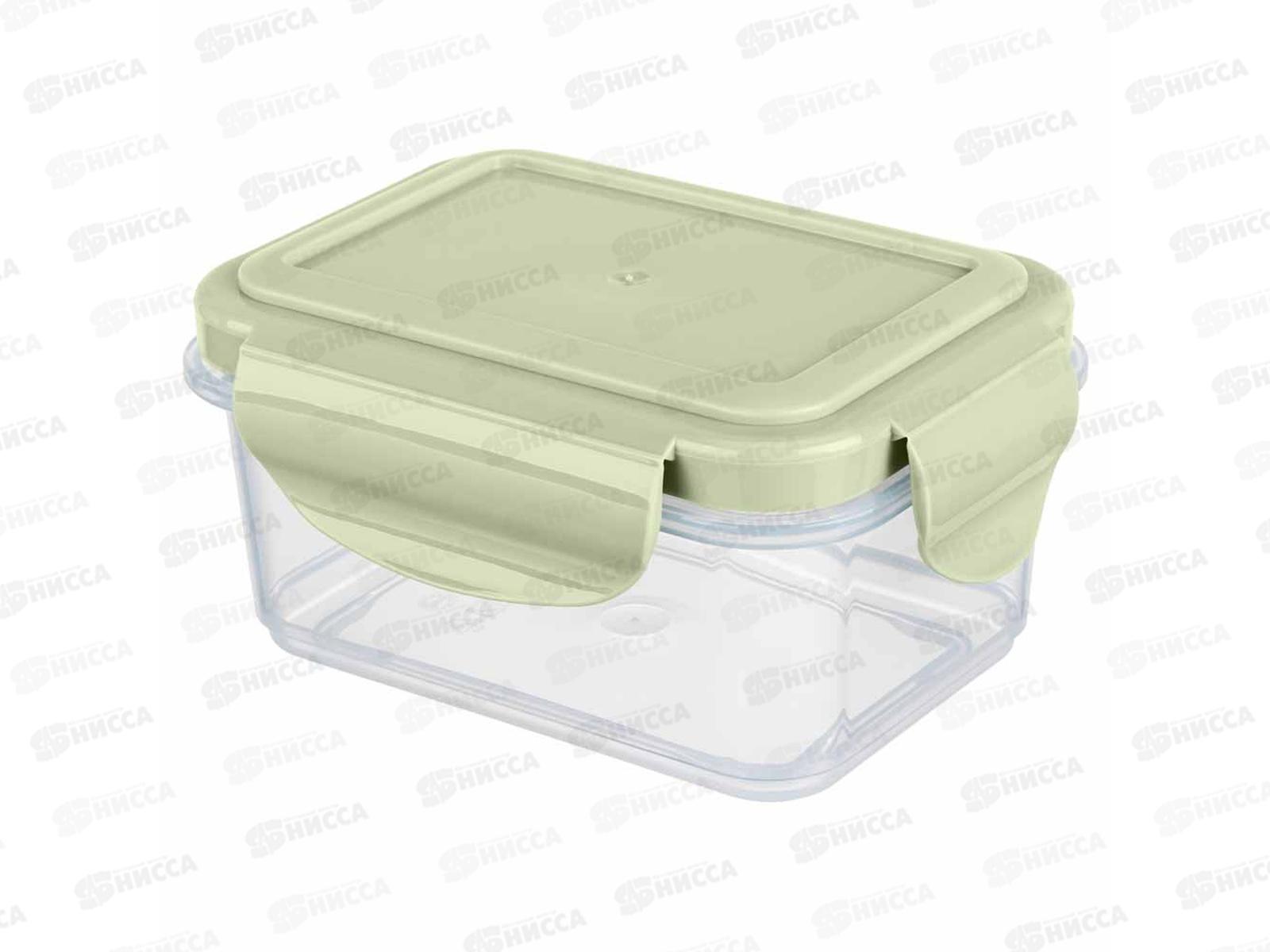 Контейнер для продуктов 0,25л &quotSmart Lock&quot прямоугольный герметичный Зеленый 433111609 *24 БП