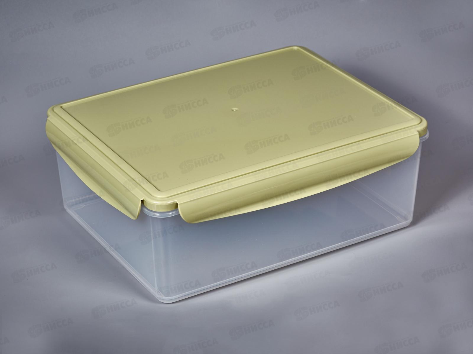 Контейнер для продуктов 5,4л &quotSmart Lock&quot прямоугольный герметичный Зеленый 433116709 *6 БП