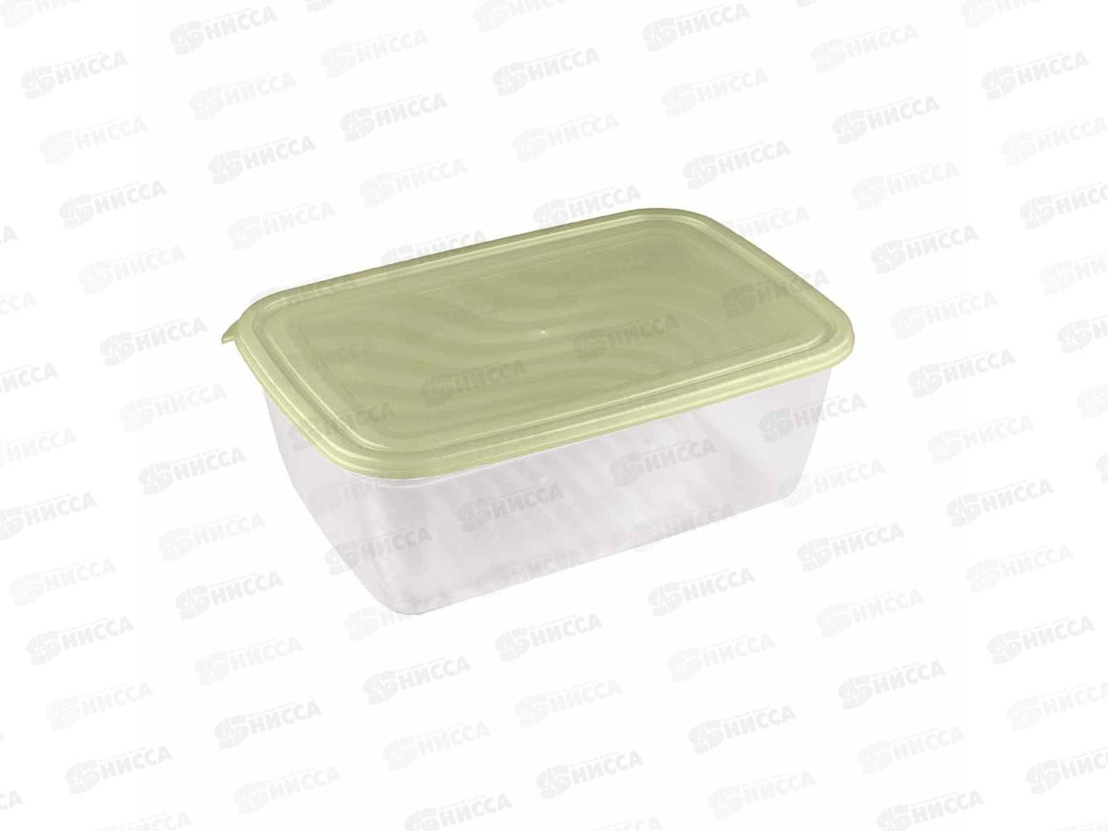 Контейнер СВЧ и заморозки 4л Зеленый 431115309 *12 БП