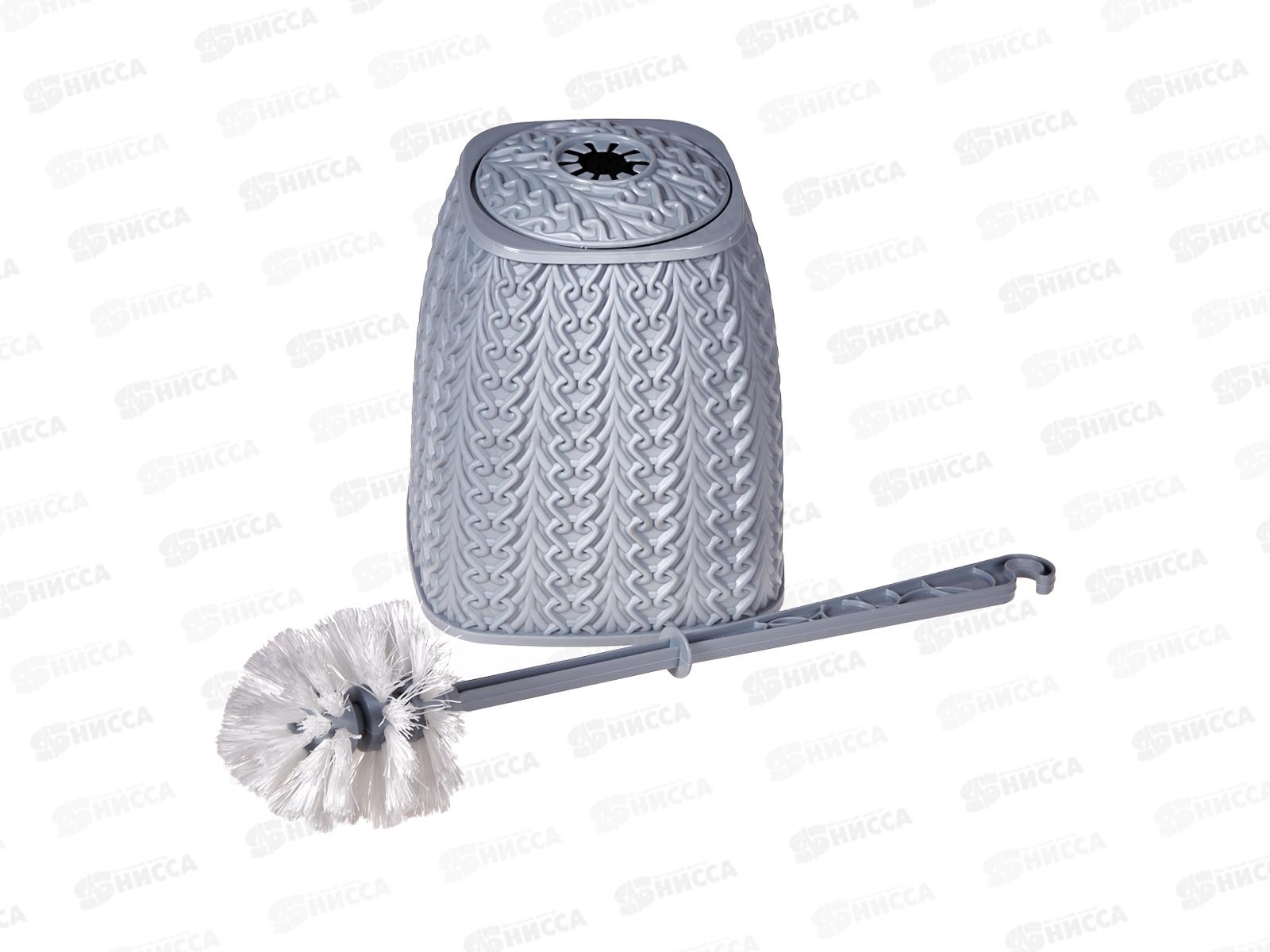 Комплект для туалета Plast Team Melange сер шторм РТ408511025