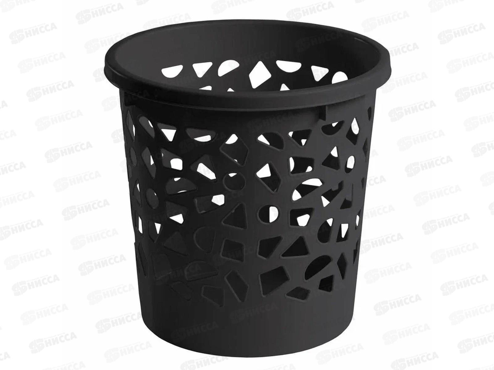 Корзина для мусора 9,6л Черный 431243113  *15 БП