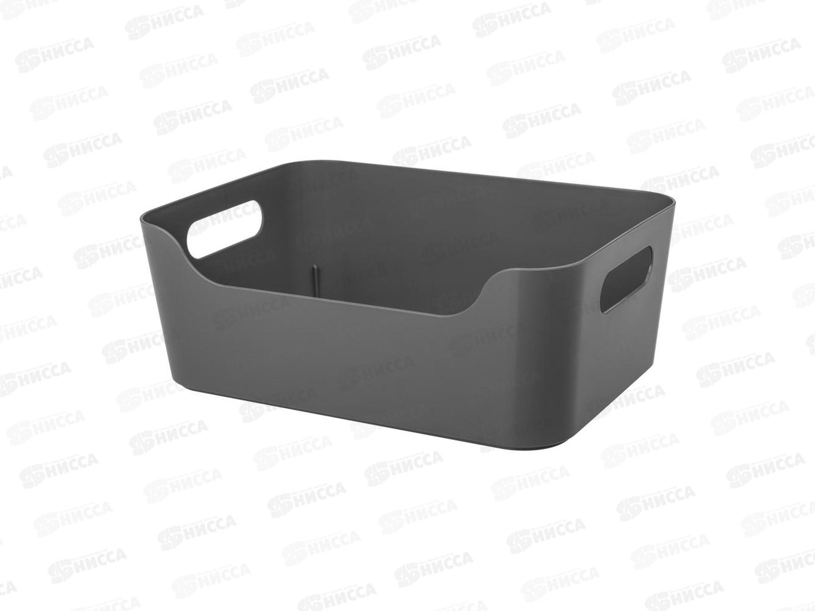 Корзинка 3,1л &quotSCANDI&quot Серый 433222611 *12 БП