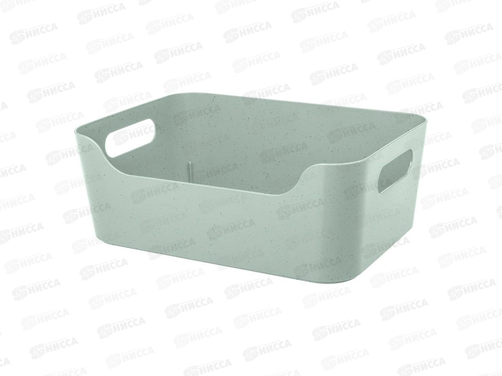 Корзинка 4,6л &quotSCANDI&quot Зеленый флэк 43420083695 *12 БП