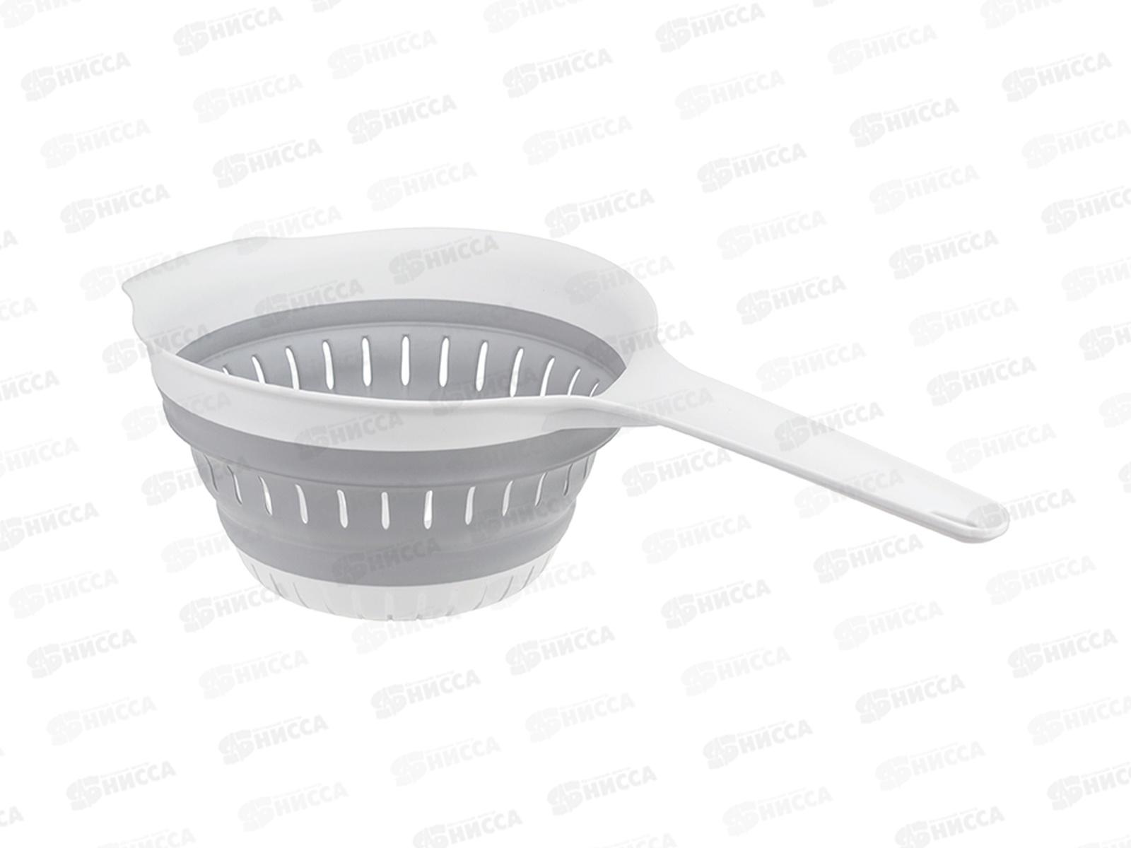 Дуршлаг складной ФЛЕКС с ручкой Смоки М1127 *18