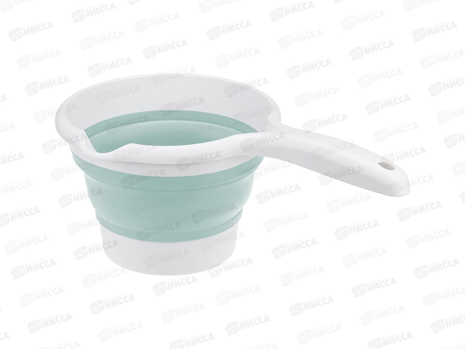 Ковш 1л ФЛЕКС складной Морская волна М1198 *16