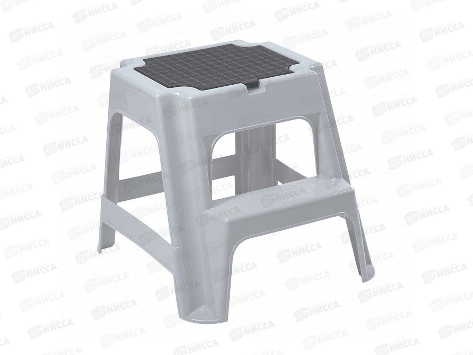 Табурет &quotVOLF" 472*486*418мм Светло-серый 431260730  БП