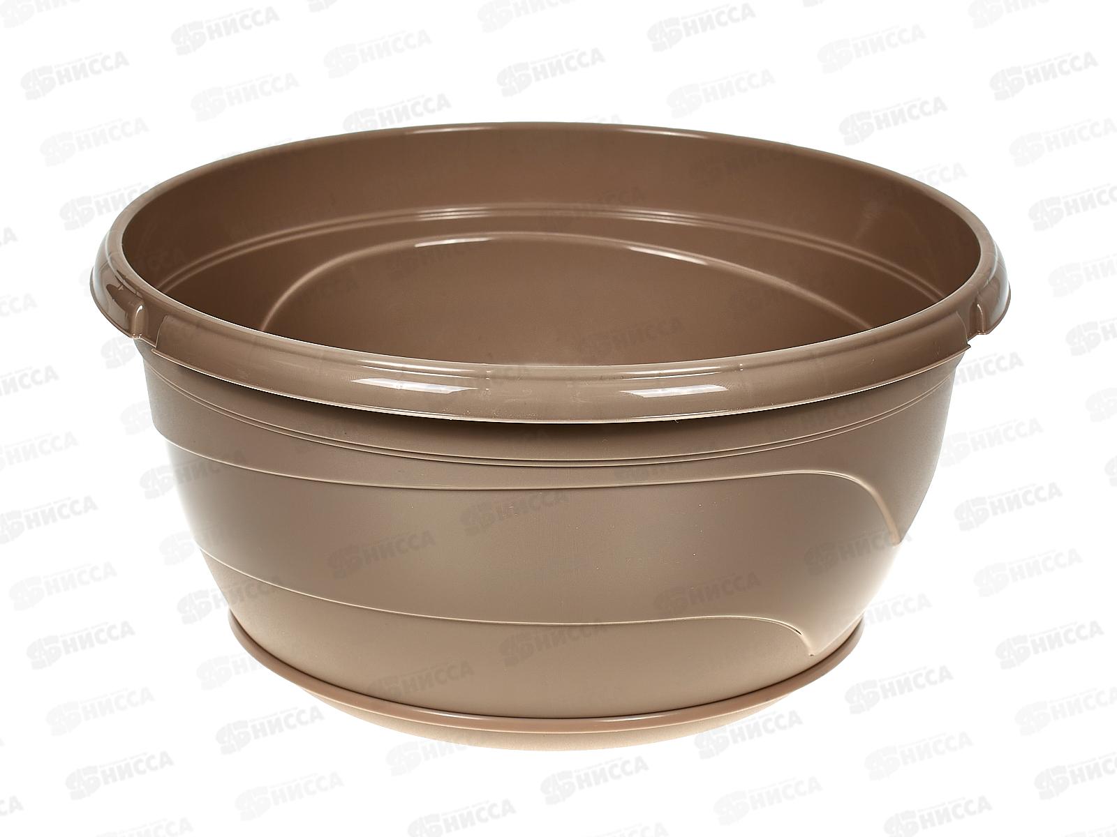 Горшок для цветов Венеция 6л Фраппе, D28,5, подвесной, без подвеса  *10