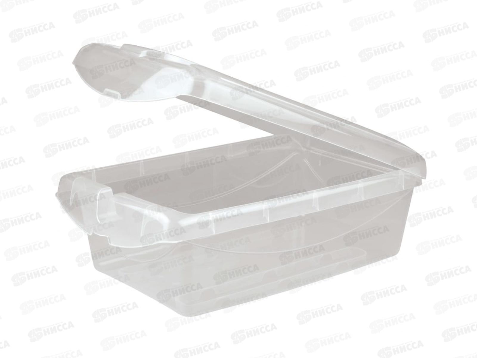 Ящик 7л откидная крышка Бесцветный 431264501  БП