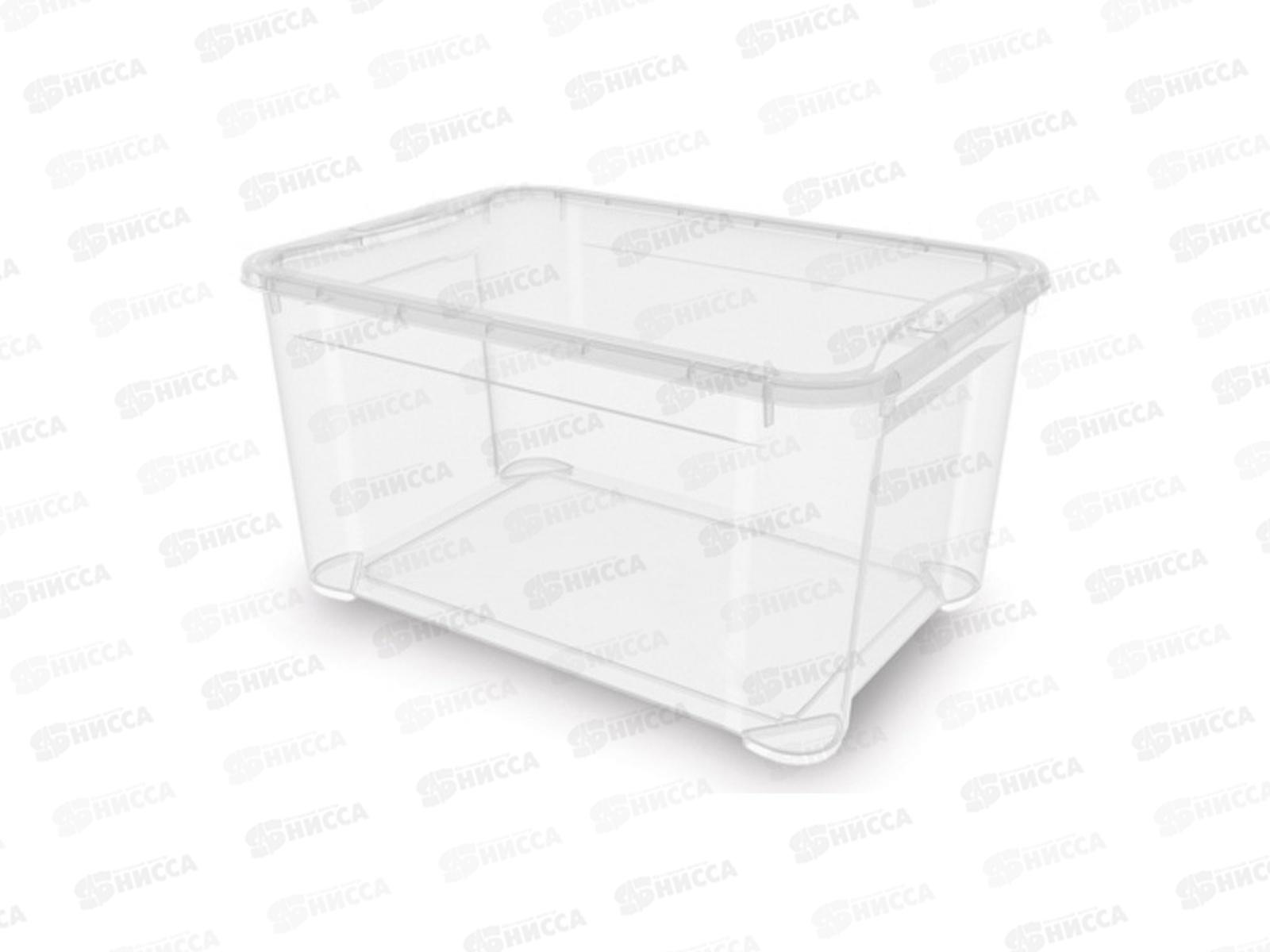 Ящик универсальный  49л &quotКристалл&quot L Бесцветный 431265801  БП *6