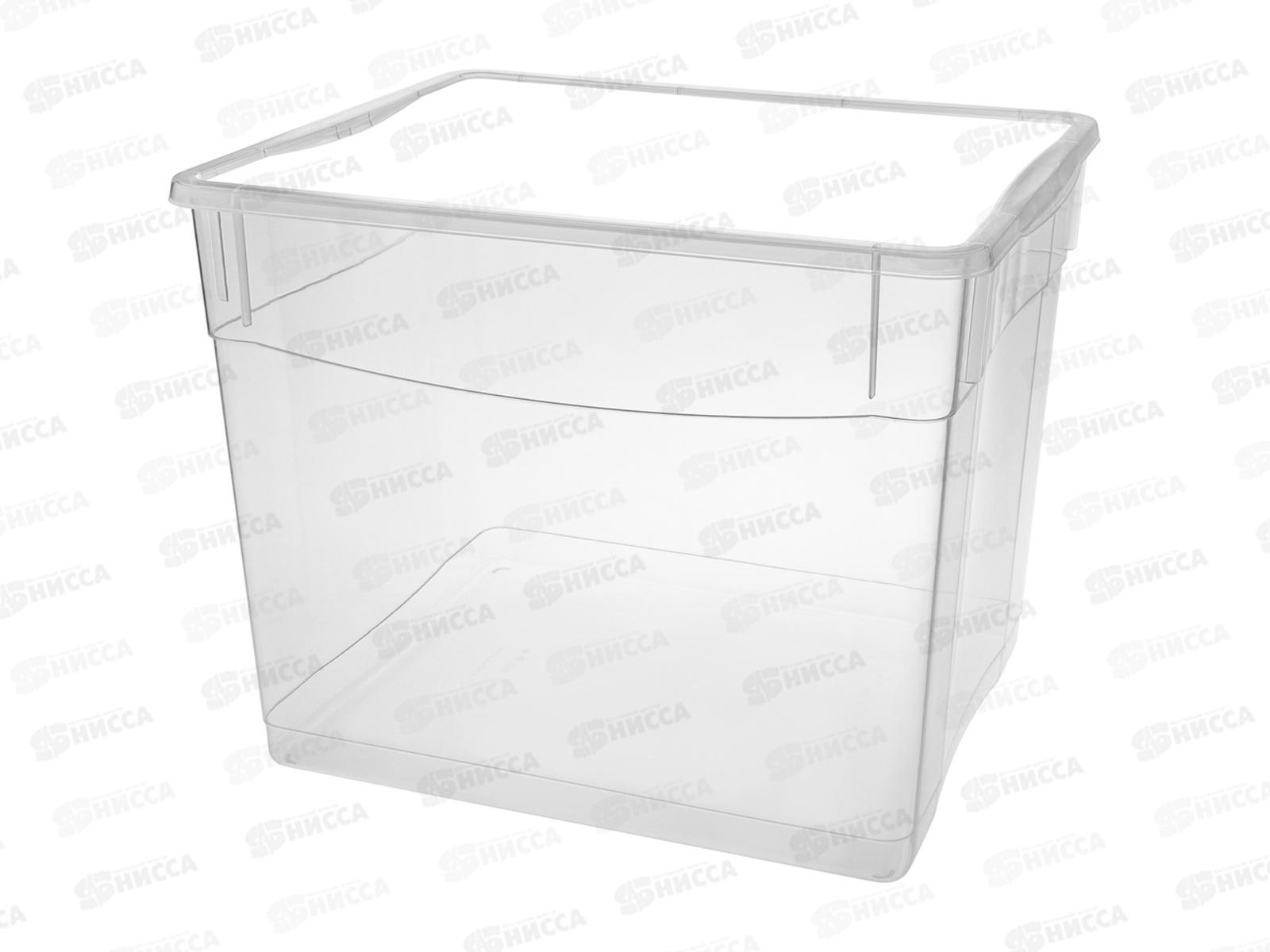 Ящик универсальный 34л &quotКристалл&quot Бесцветный 431281501  БП