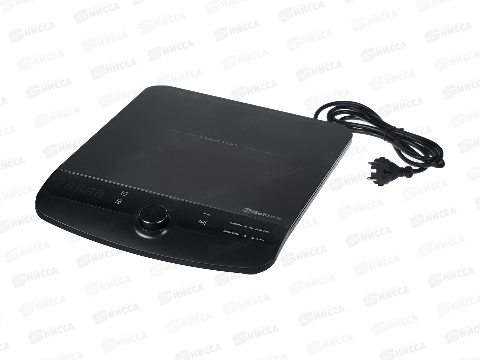 Плита индукц.SA-7163 Премиум 1конфорка стеклокерамика