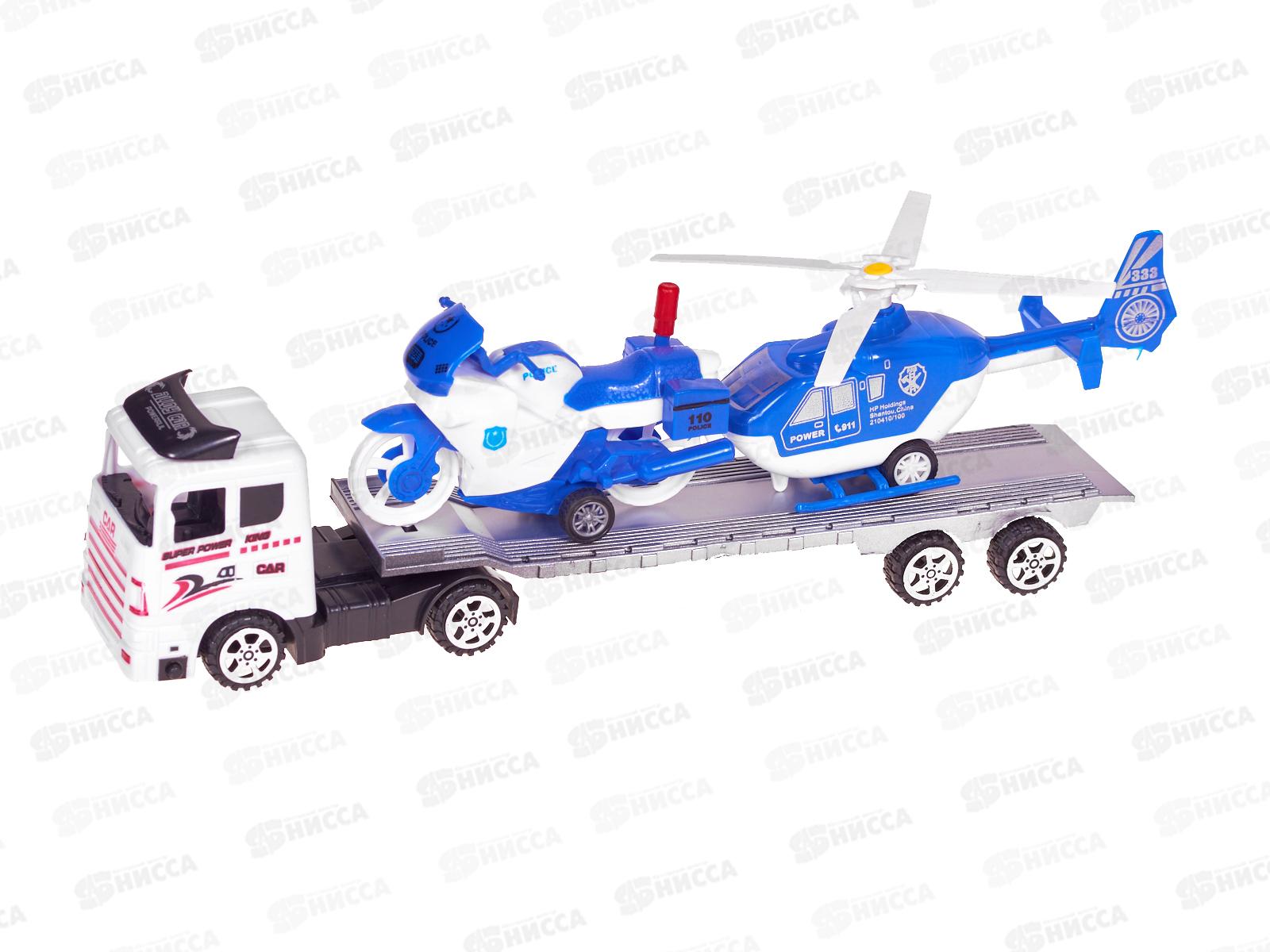 Трак №MR890-19 с транспортом инерционный колпак 32*6,6*1