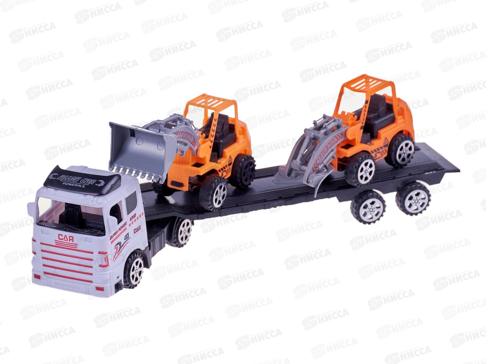 Трак №MR890-6 со строительной техникой инерционный колпак 32*6,6*1