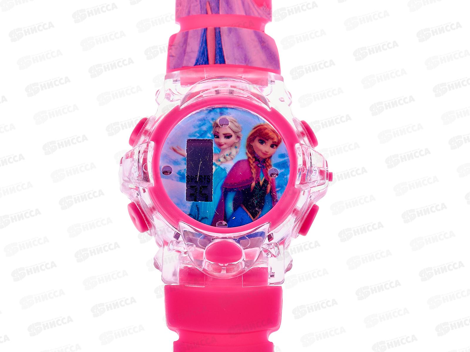 Часы детские электронные с подсветкой музыкальные