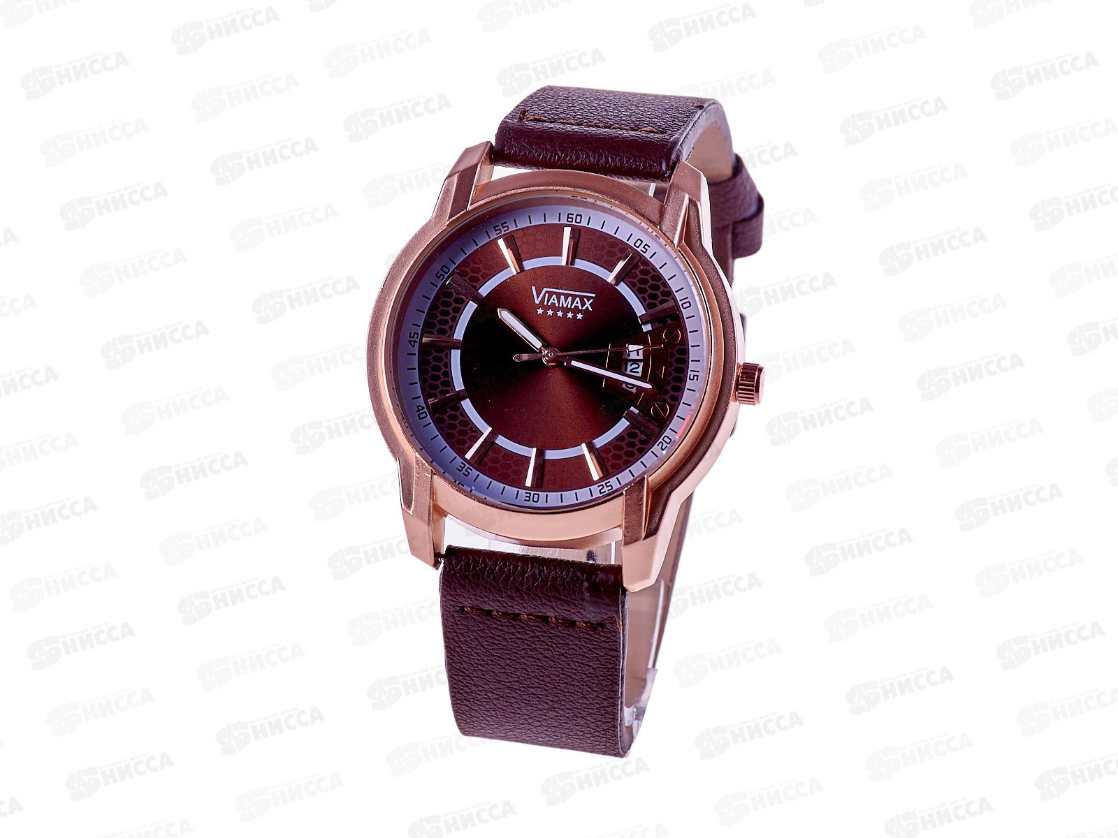 Часы мужские Viamax на ремешке с календарем
