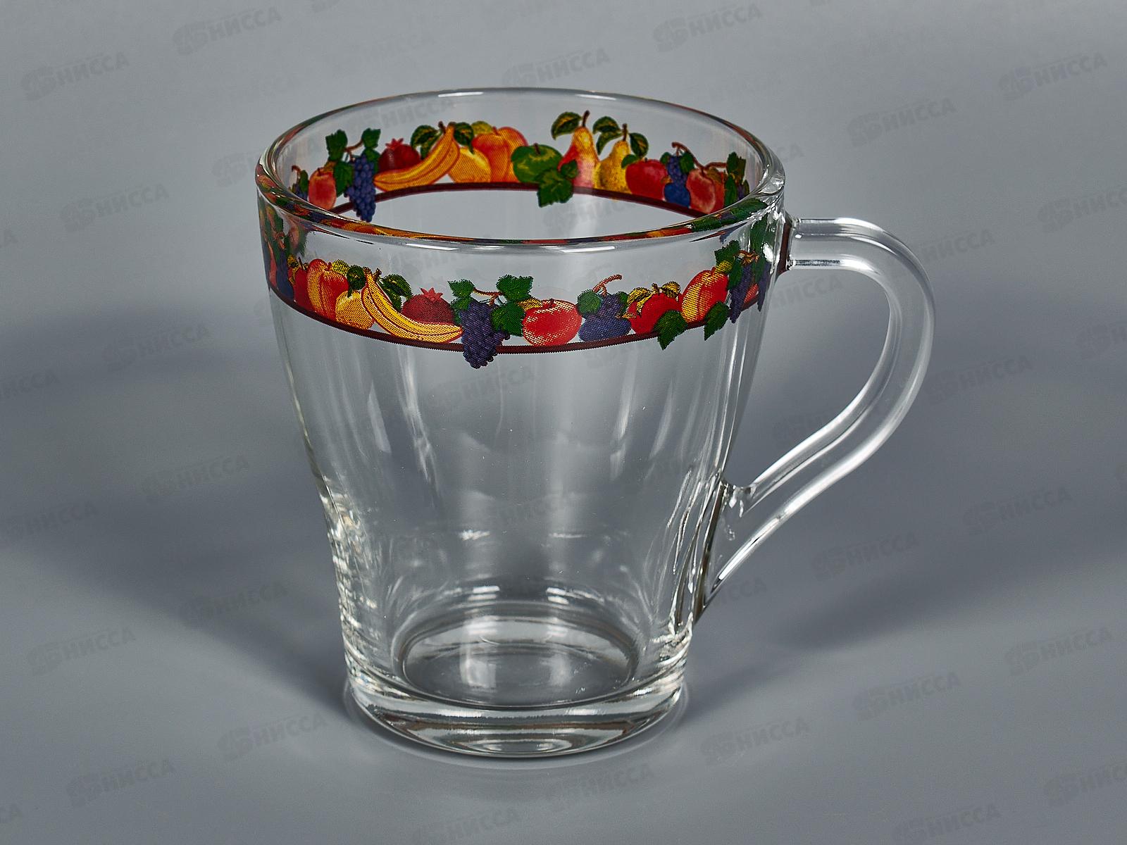 Кружка 250мл 1649-Д бордюр фруктовый*12