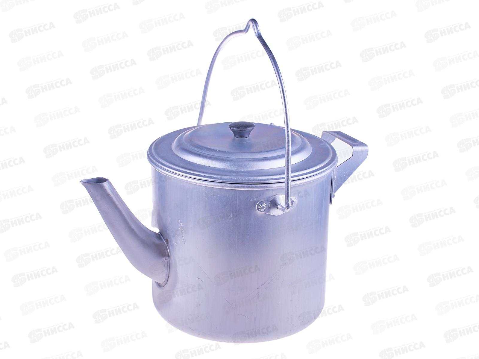 Чайник-котелок &quotСледопыт&quot матовый 3,5л, алюм. /4  Р113