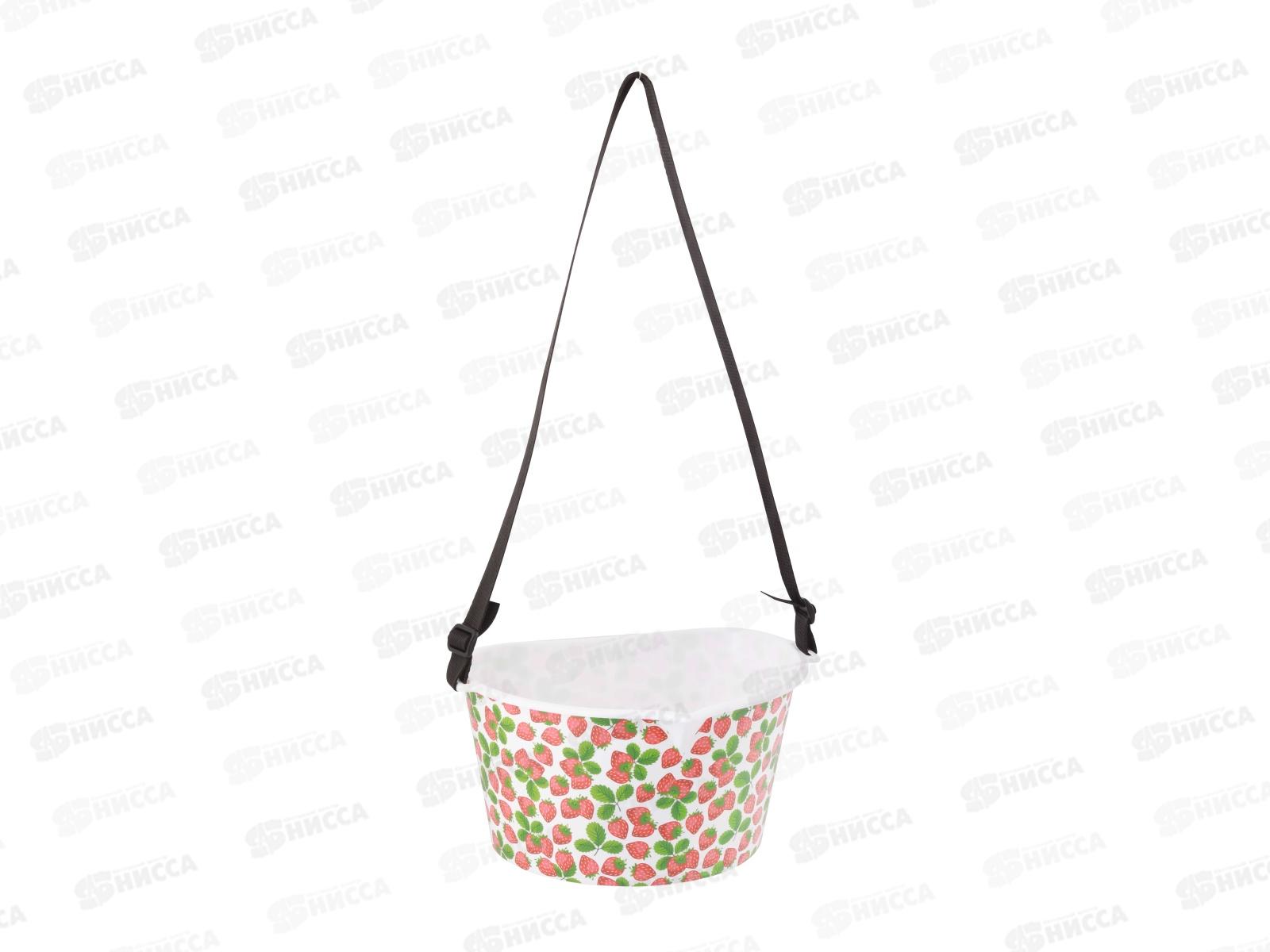 Емкость для сбора ягод 3л Клубничка&quot М4690 *25