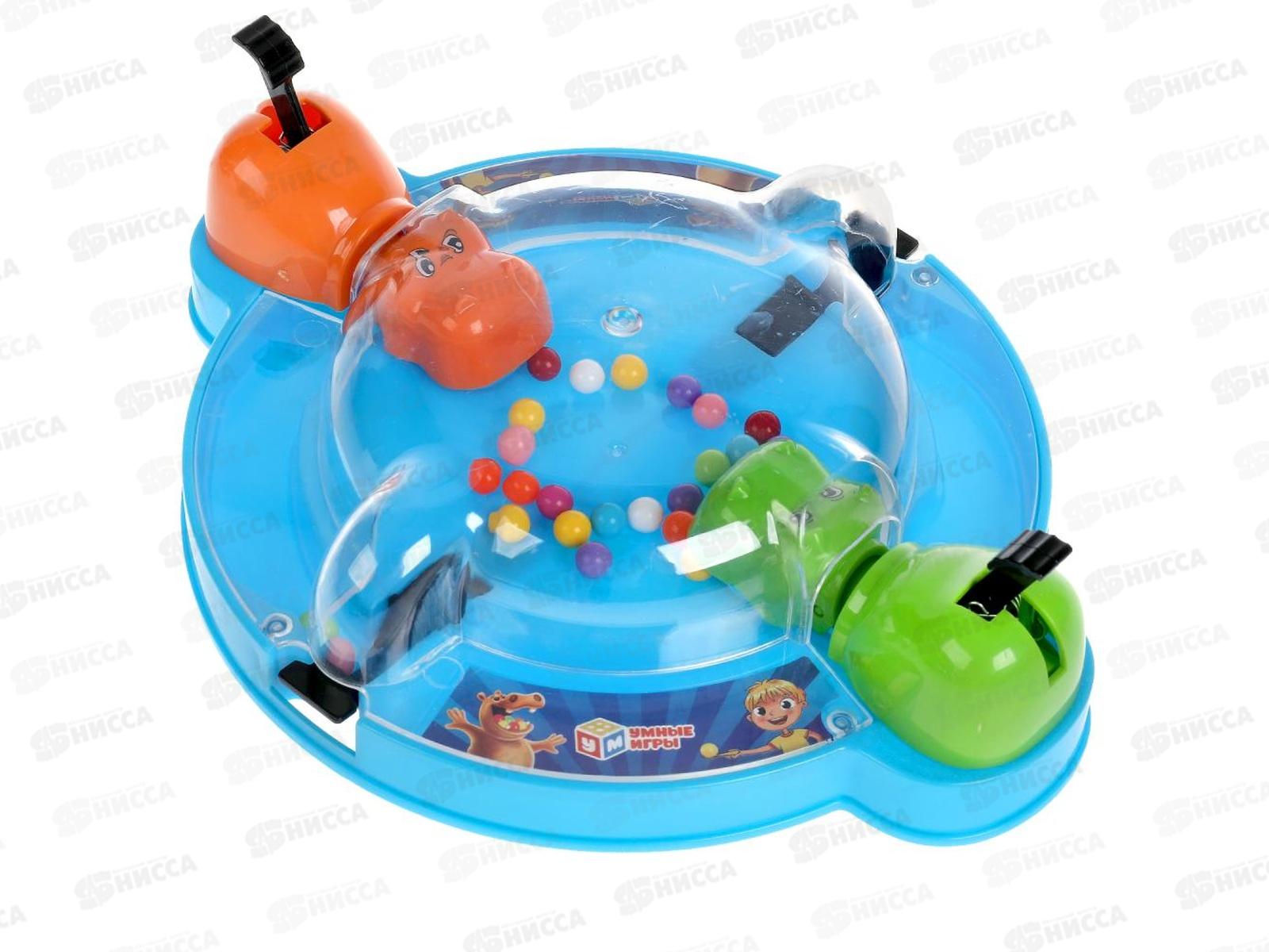 Игра настольная "Накорми бегемотов" 1904К1275-R в коробке