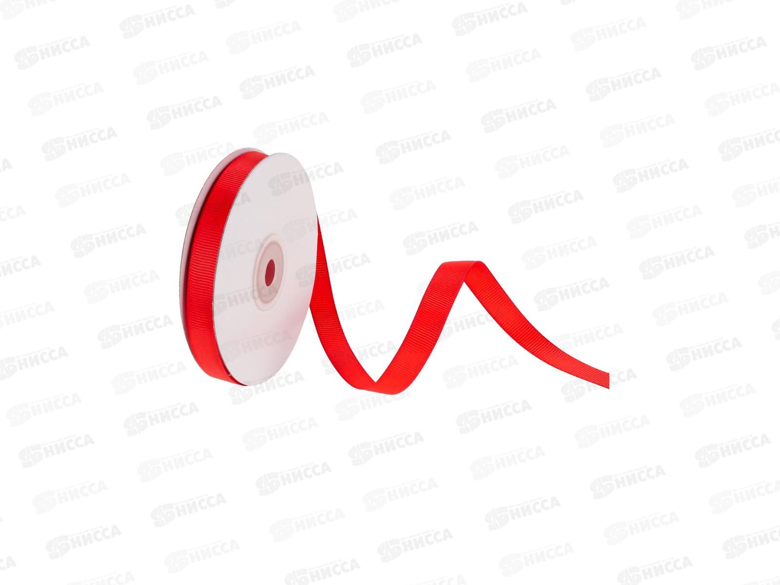 Лента упаковочная MI Классика репсовая 12ммх22м красн БЛ-5624