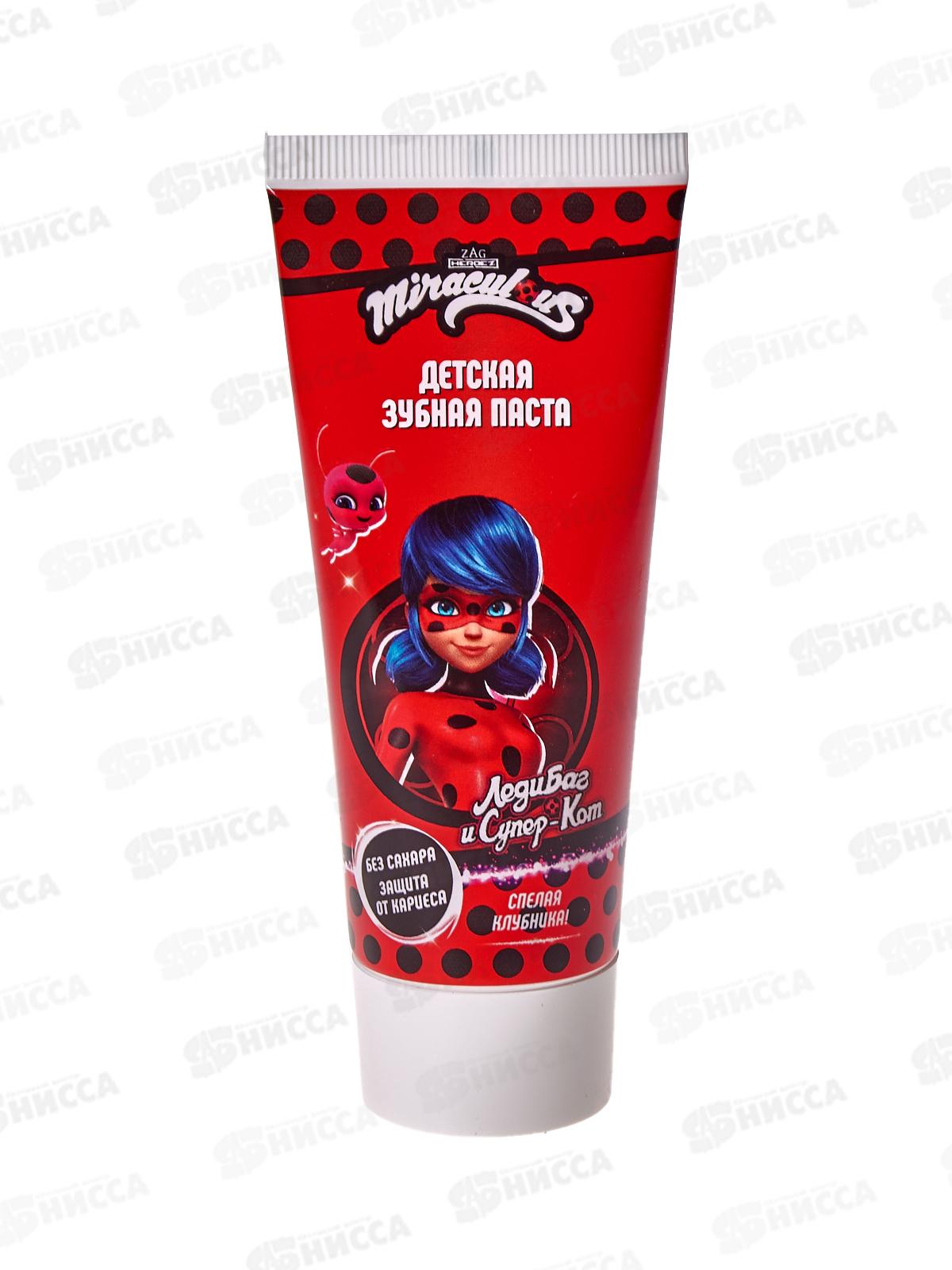 Miraculous Зубная паста 60г Леди Баг *12