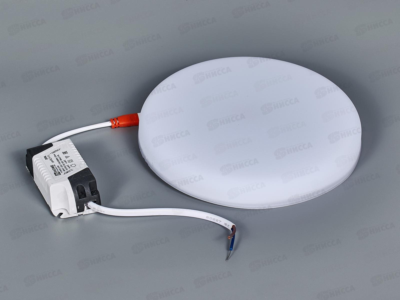 Панель светодиод. inHOME RLP-FL 24Вт 4000К 2160Лм с рег. безрамочная