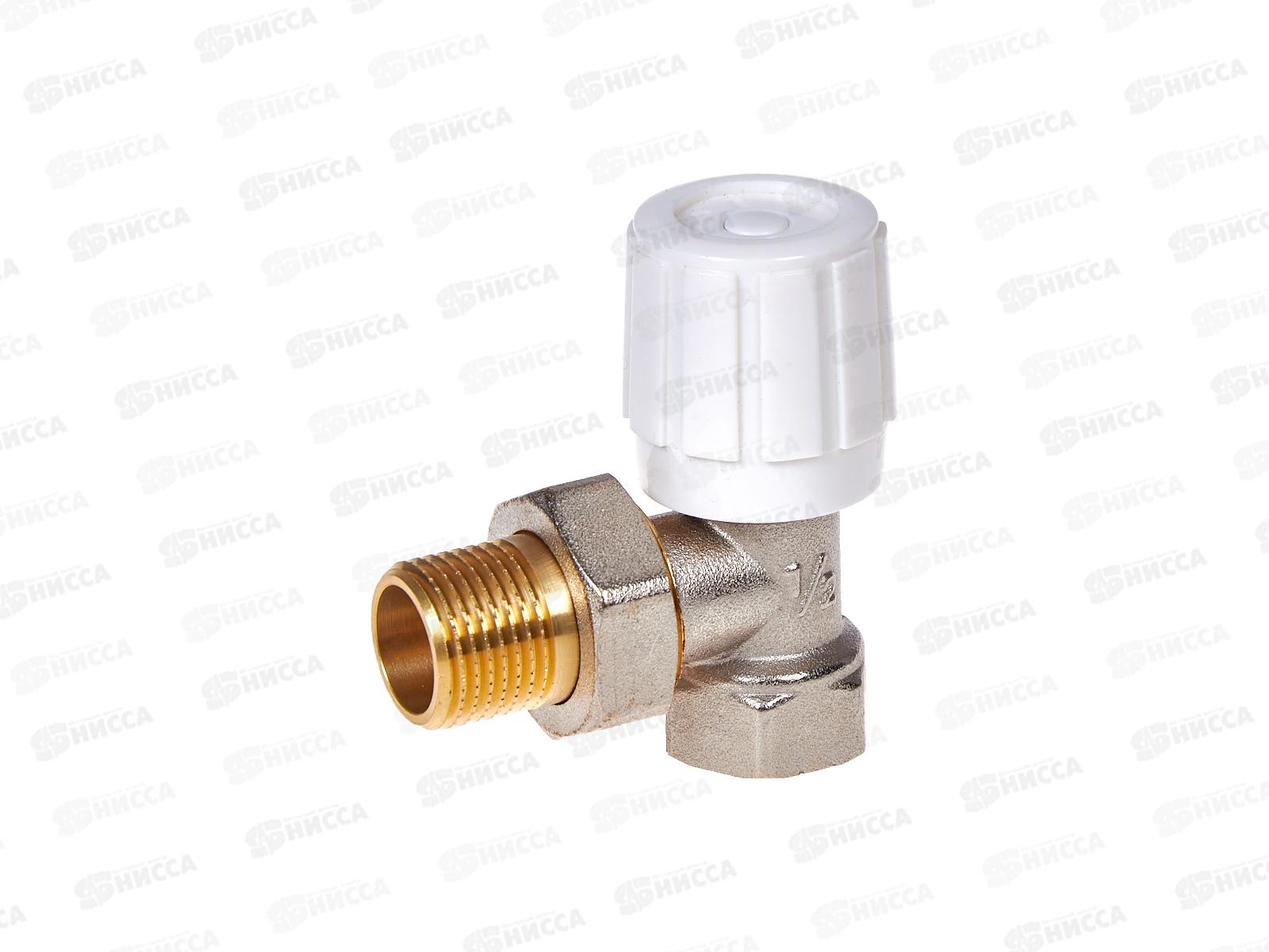 Регулирующий клапан для радиатора ручной угловой  1/2&quot СТМ Термо *15/120