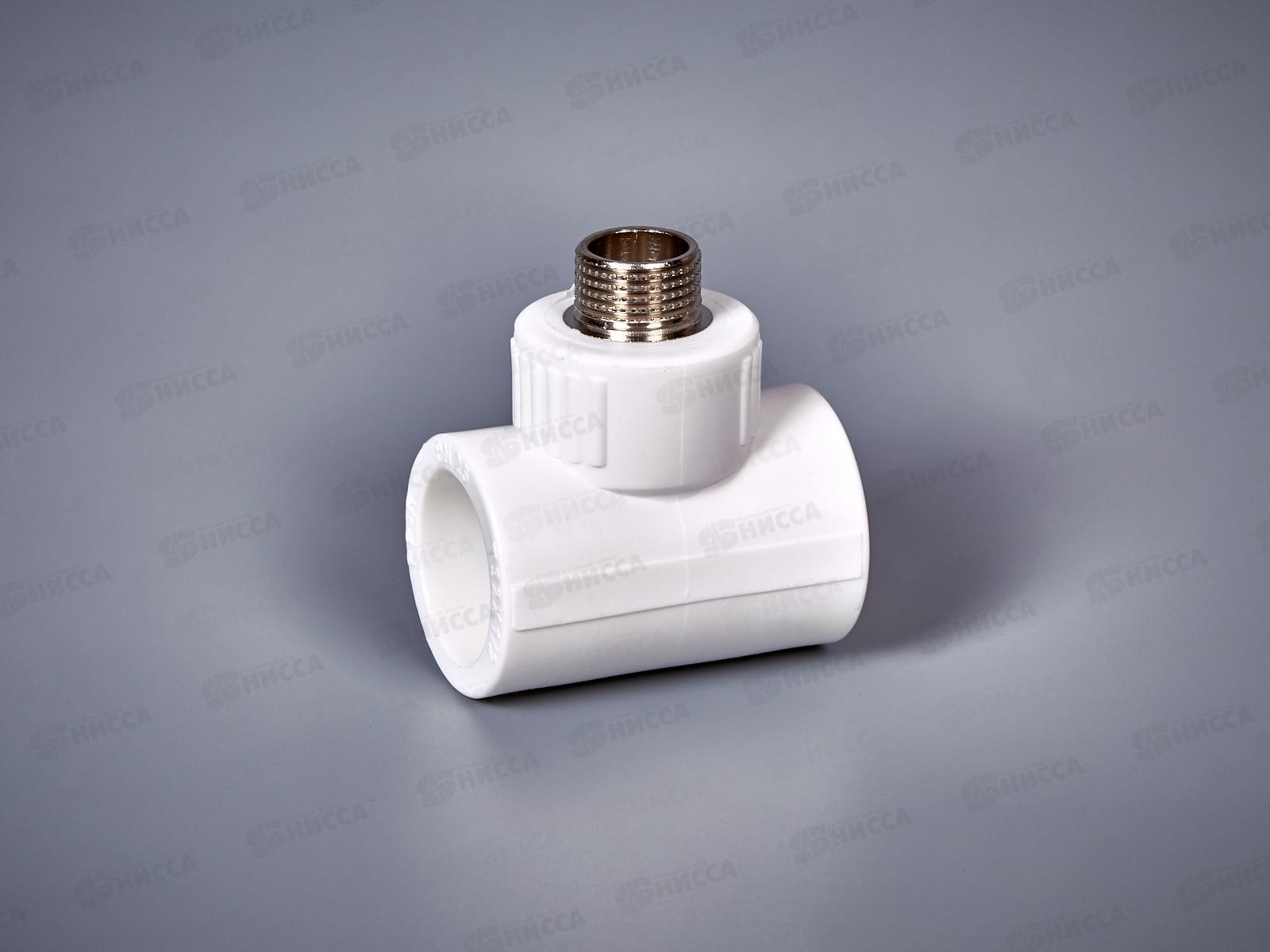 Тройник PP-R комбинированный наружная резьба DN32*1/2&quot СТМ Пласт *5/70