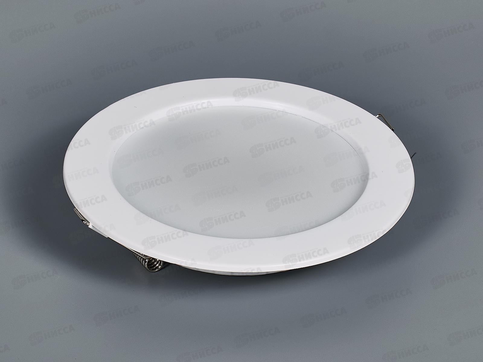 Панель светодиодная встраиваемая круглая RLP-VC 12Вт 4000К 960Лм 145мм белая *60