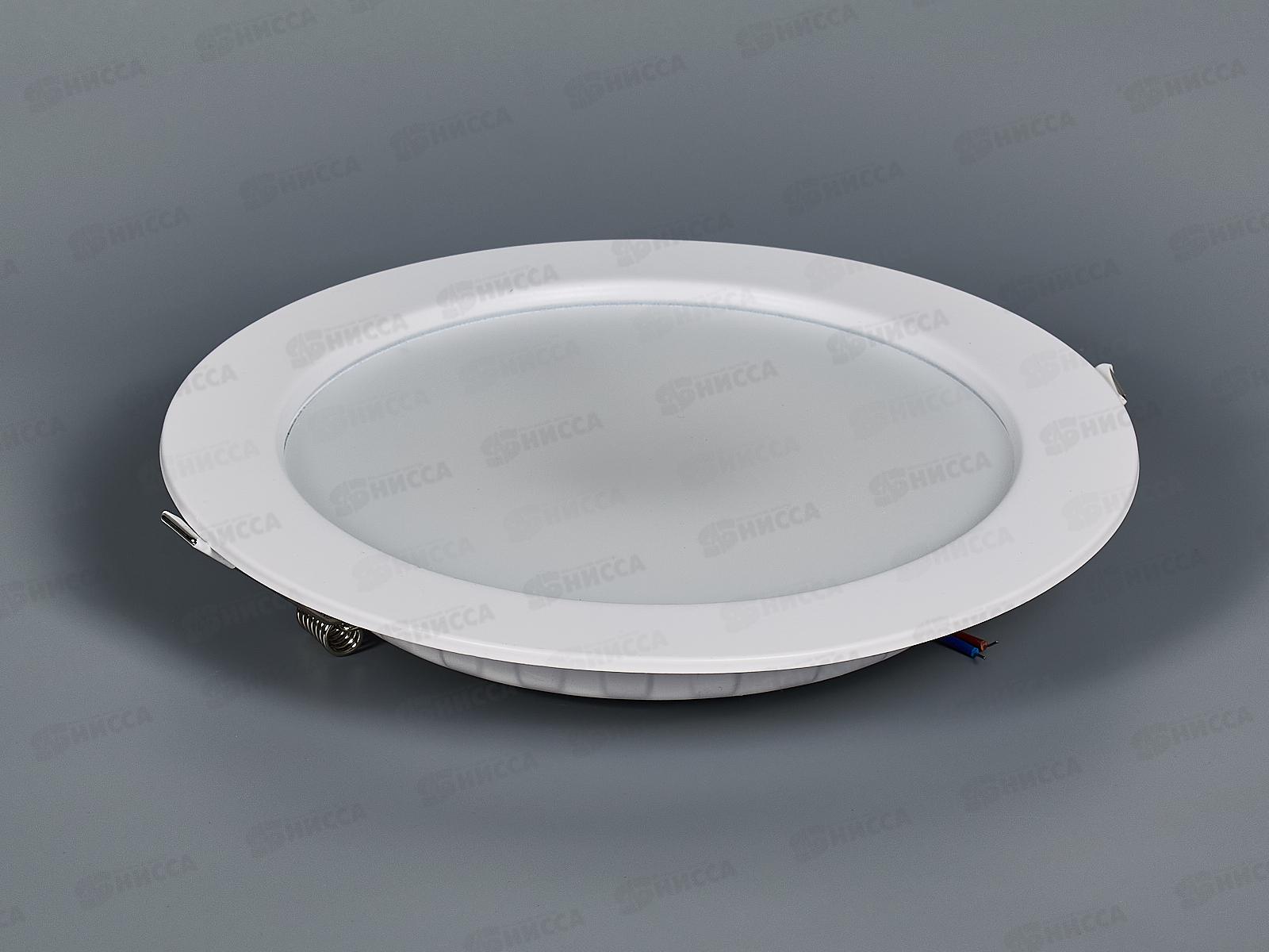 Панель светодиодная встраиваемая круглая RLP-VC 18Вт 4000К 1440Лм 185мм белая *30