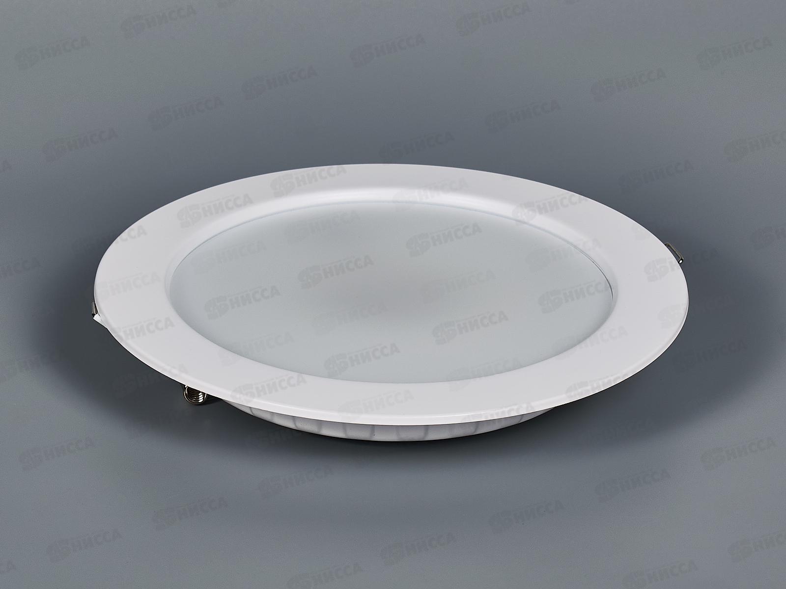 Панель светодиоднаяя встраиваемая круглая RLP-VC 18Вт 6500К 1440Лм 185мм белая *30