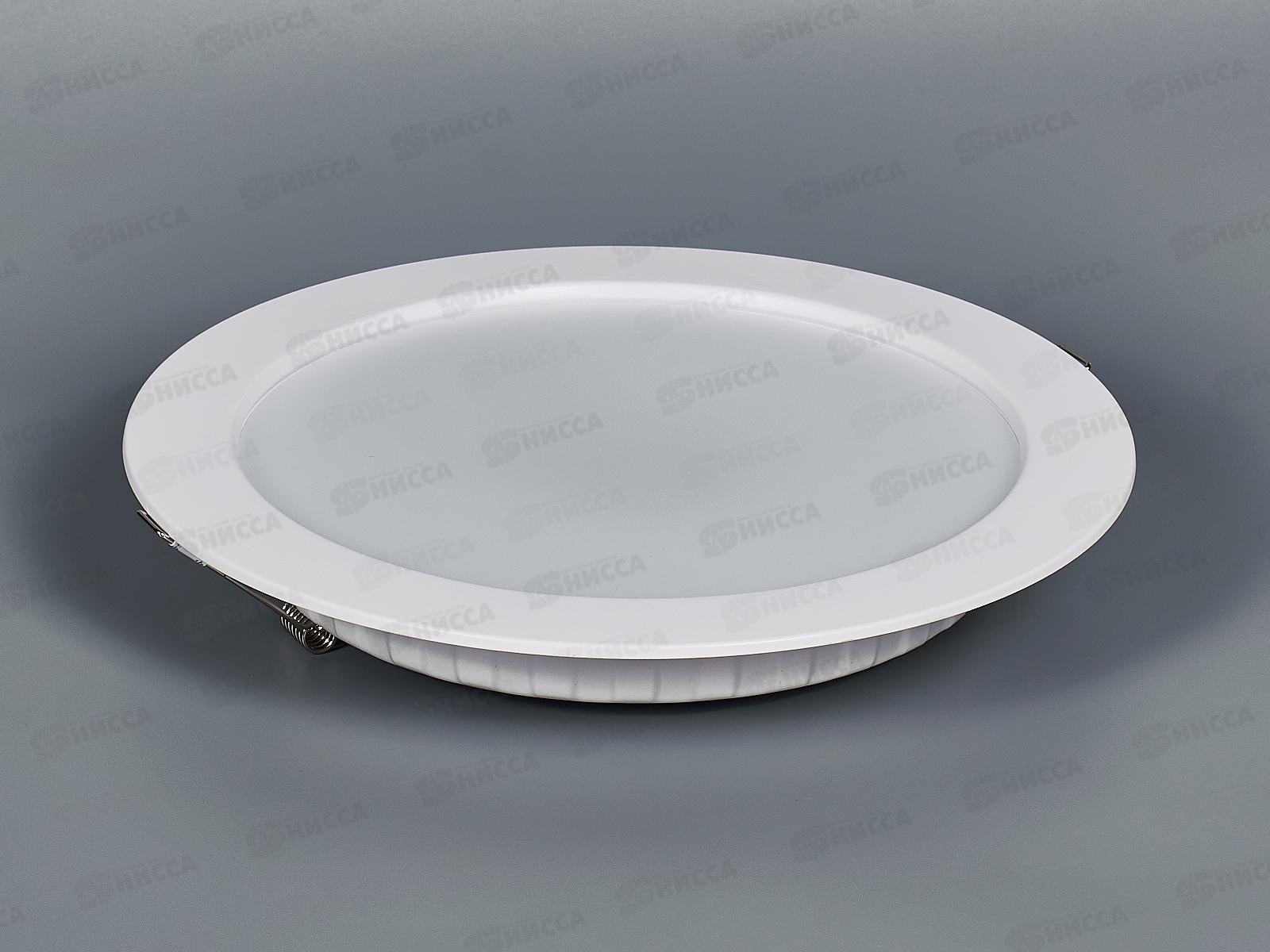 Панель светодиодная встраиваемая круглая RLP-VC 36Вт 6500К 2880Лм 220мм белая *30