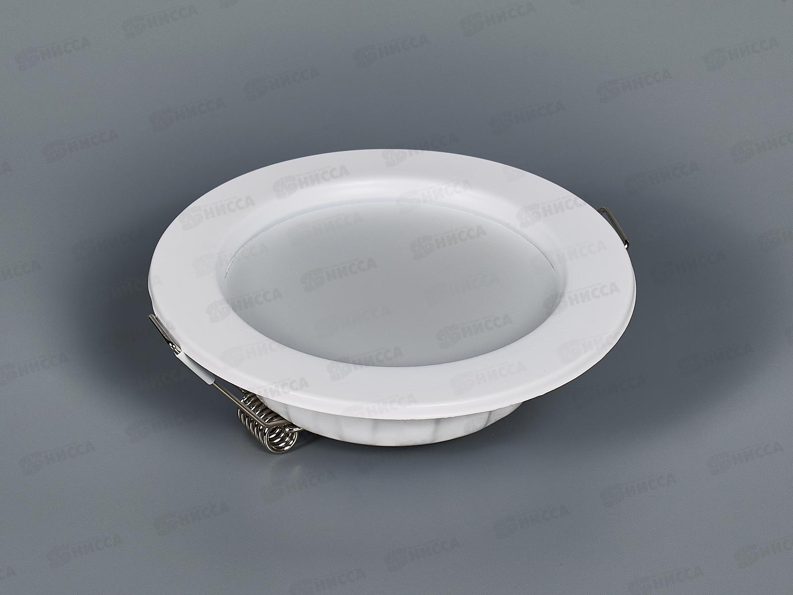 Панель светодиодная встраиваемая круглая RLP-VC  6Вт 4000К 420Лм 95мм белая *100