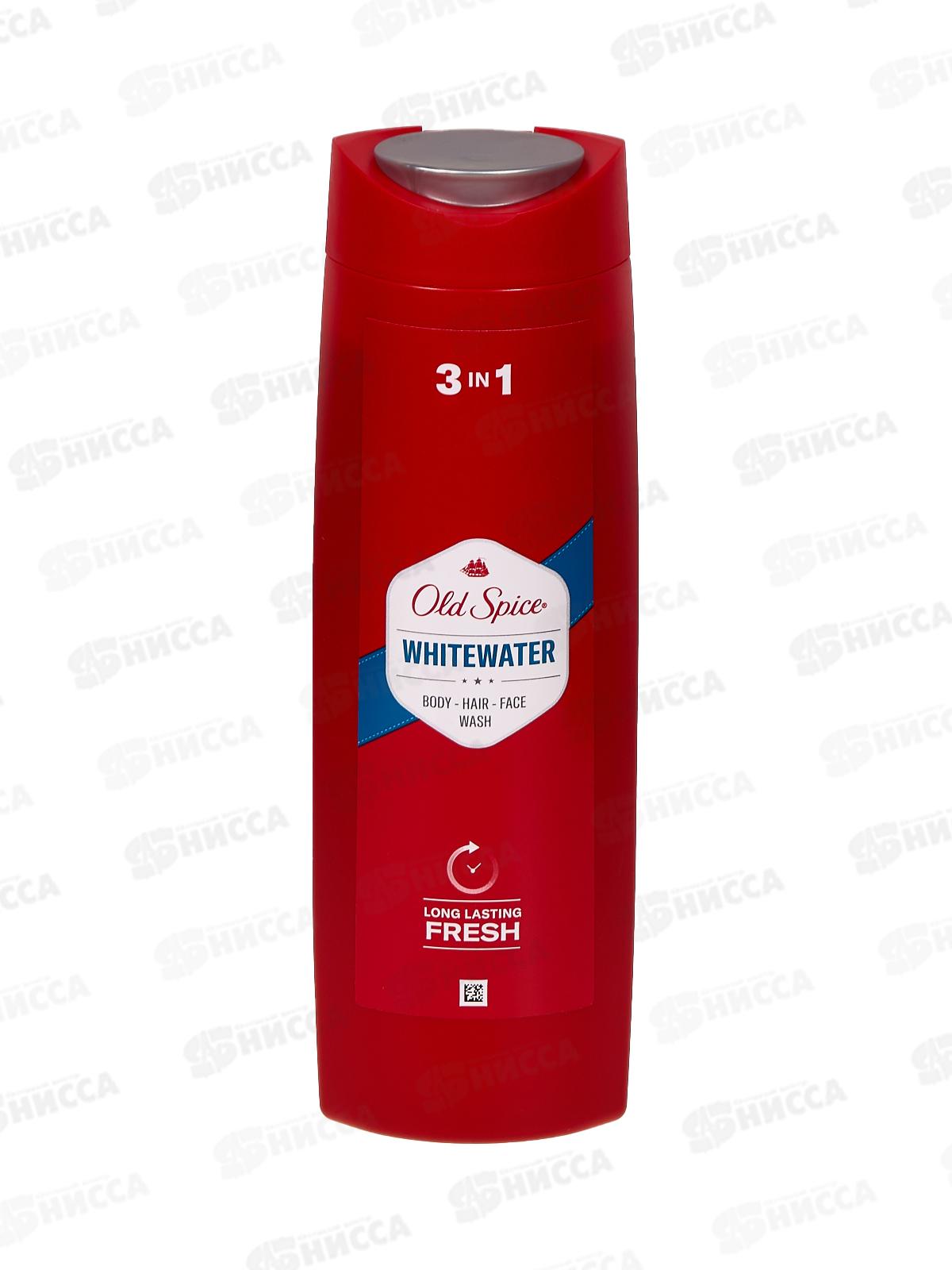 ОЛД СПАЙС гель д/д Whitewater 400мл *6