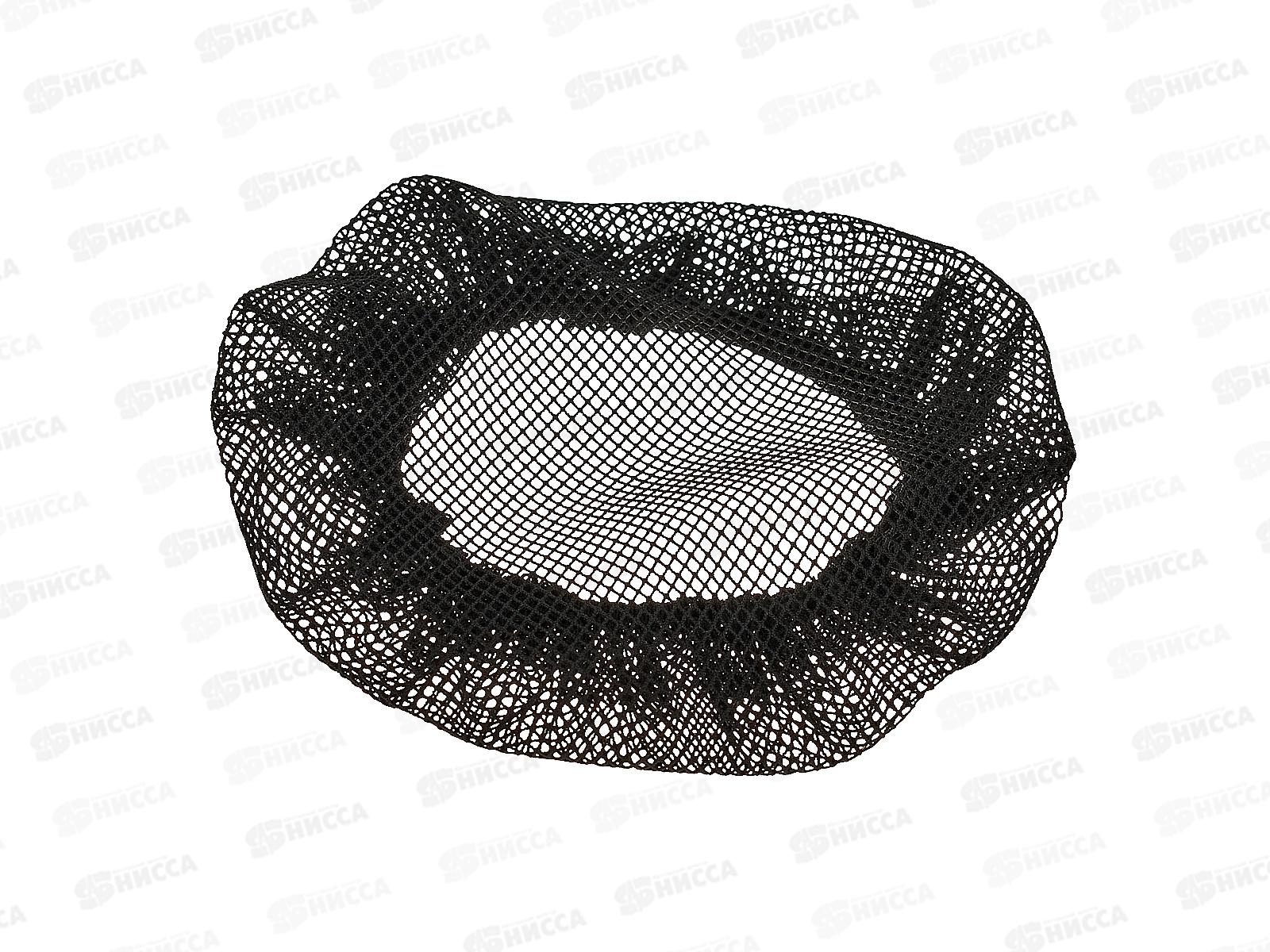 Сетка для волос на пучок тканевая 234-121 78616 *12  Б